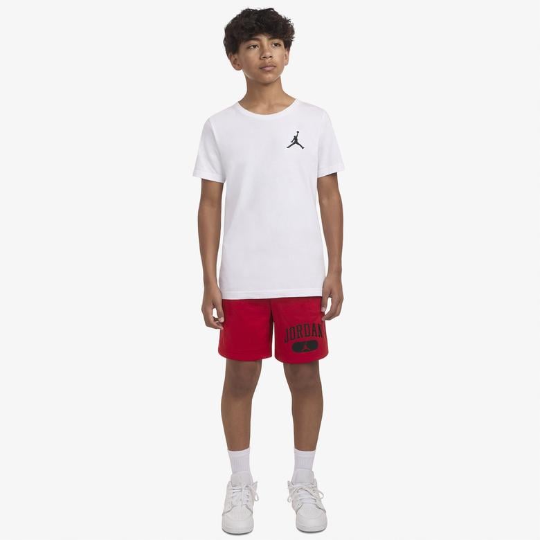 Jordan Sports Styles Çocuk Kırmızı Şort