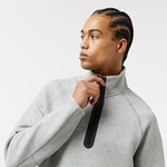 Nike Tech Fleece Top Erkek Gri Sweatshirt