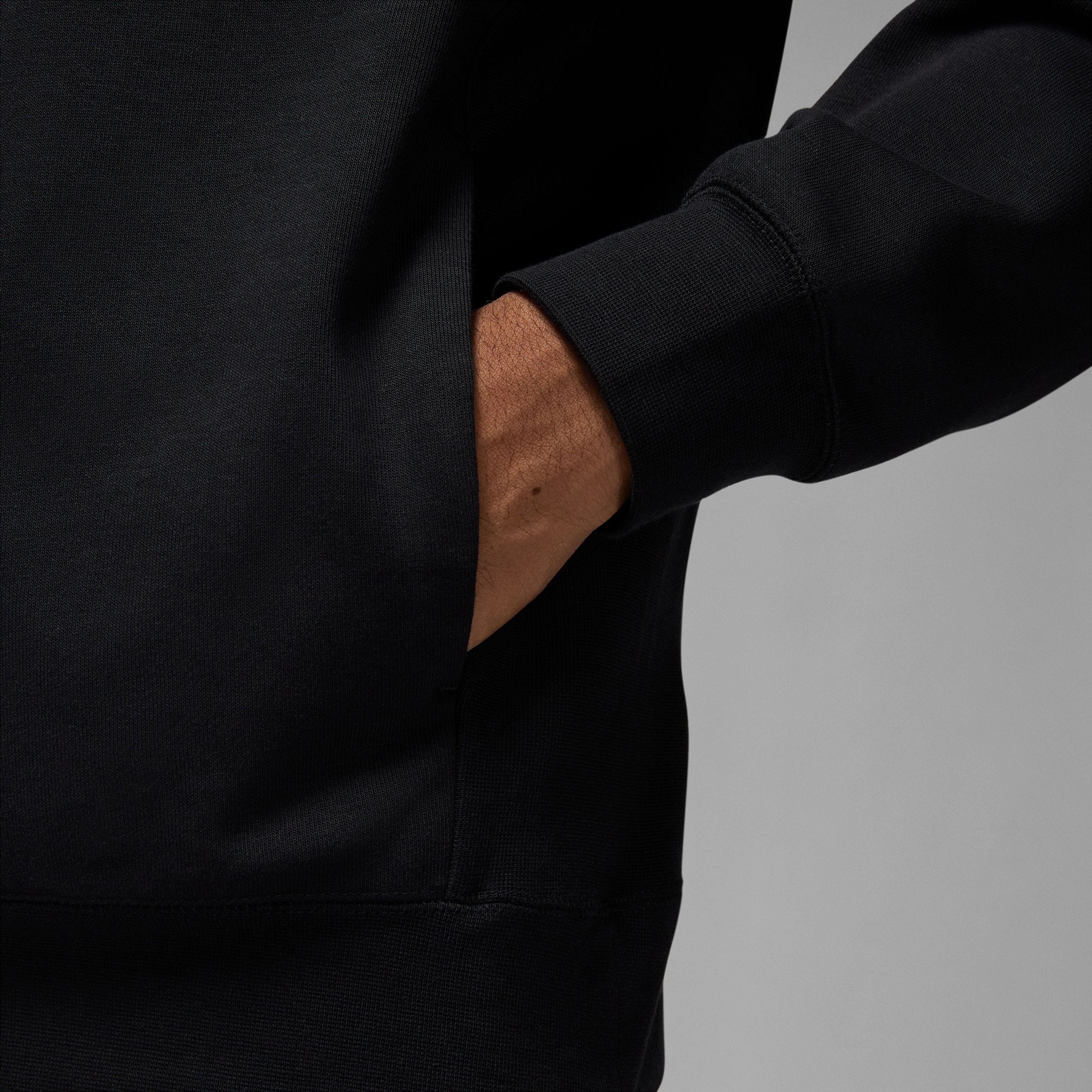 Jordan M J Df Sprt Csvr Flc Po Erkek Siyah Sweatshirt