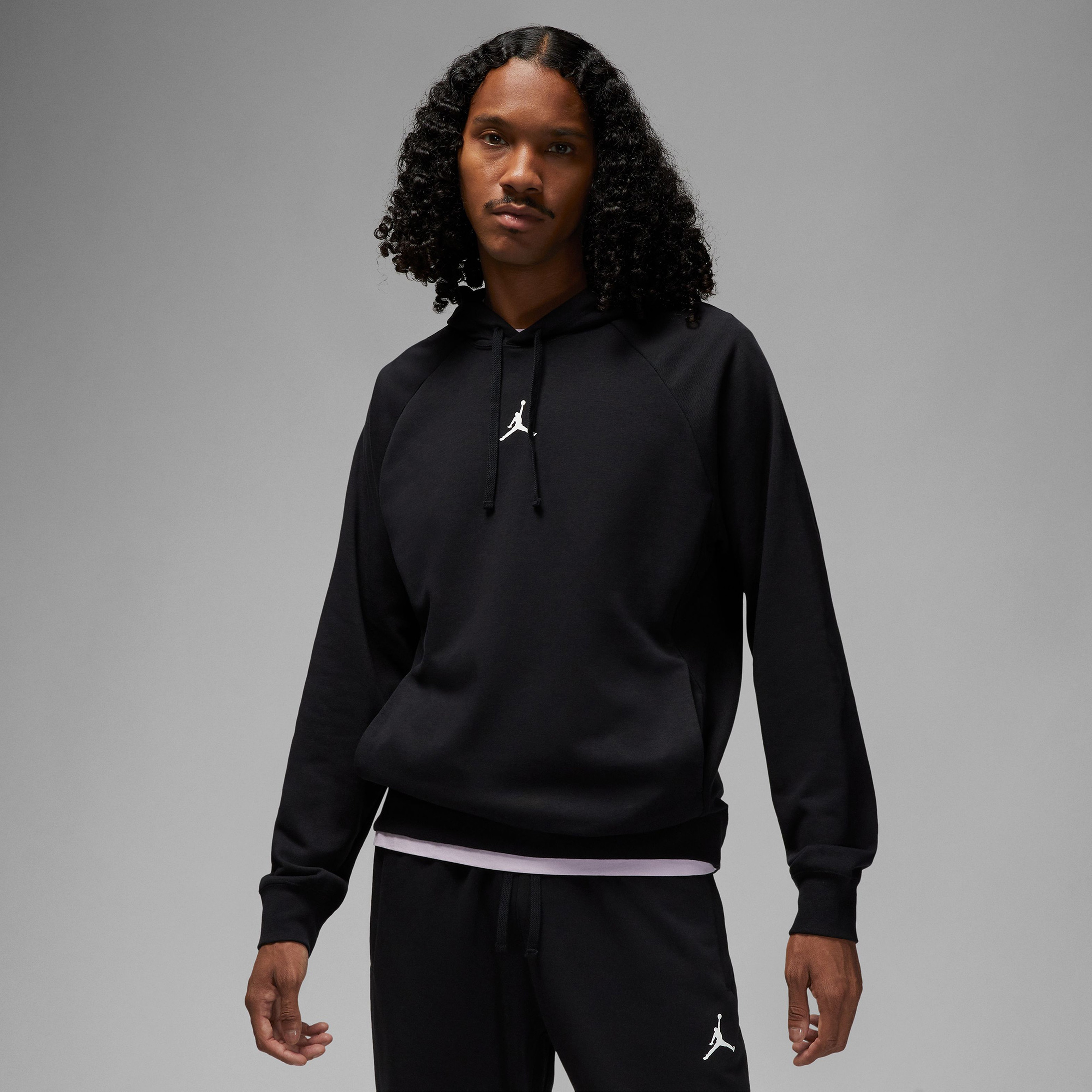 Jordan M J Df Sprt Csvr Flc Po Erkek Siyah Sweatshirt