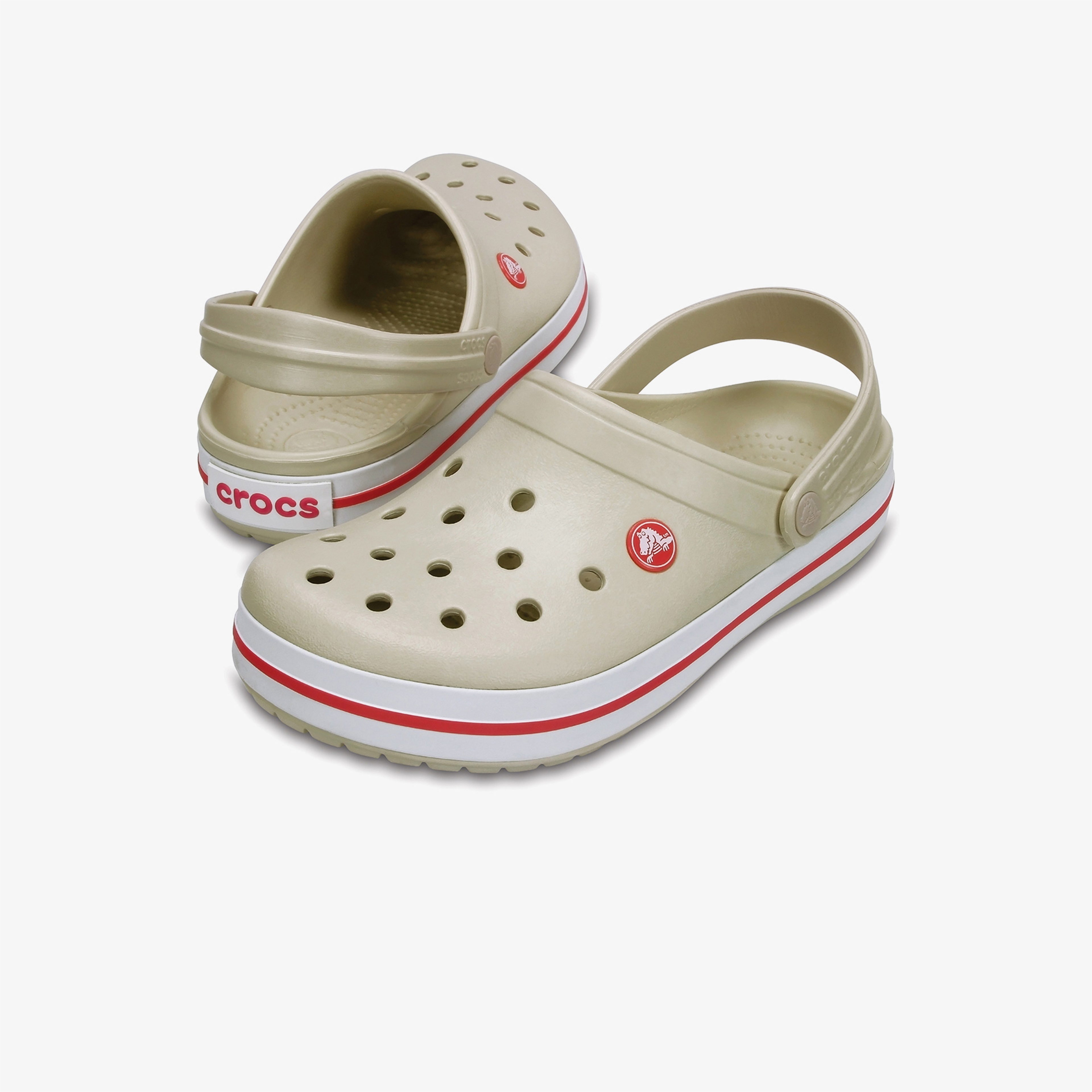 Crocs Crocband Unisex Krem Terlik