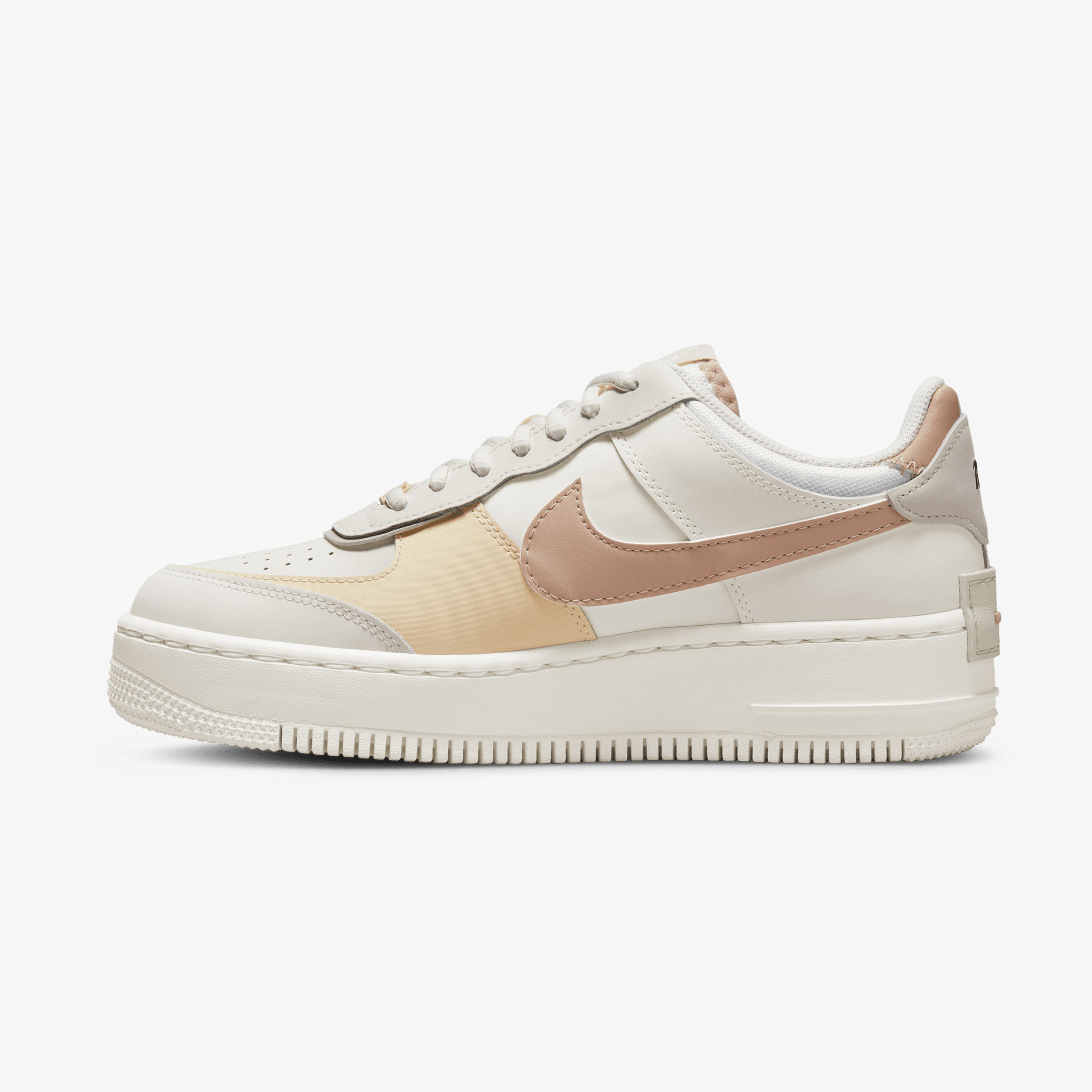 Nike Air Force 1 Shadow CO Kadın Krem Sneaker