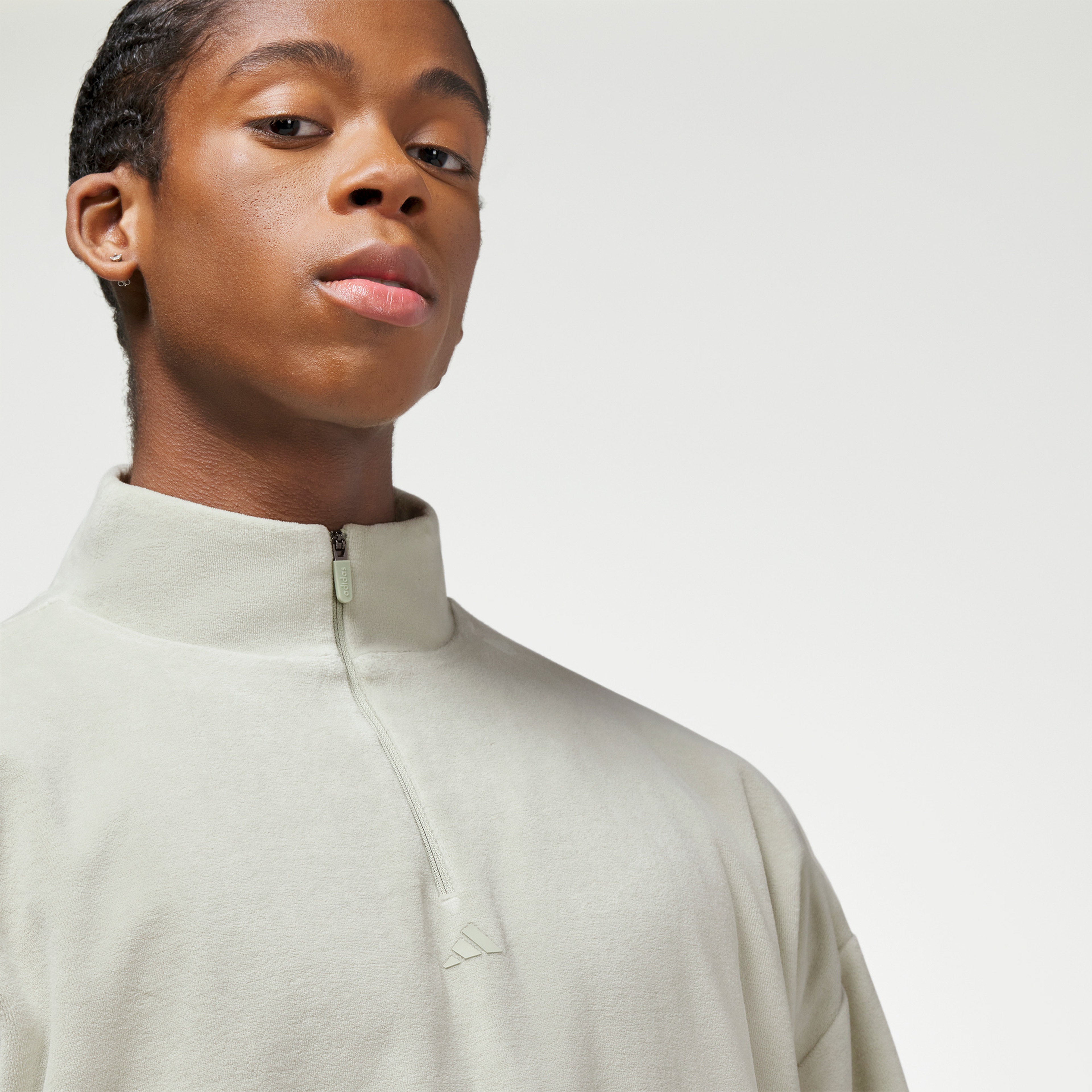 adidas One Vel Hz Unisex Yeşil Sweatshirt