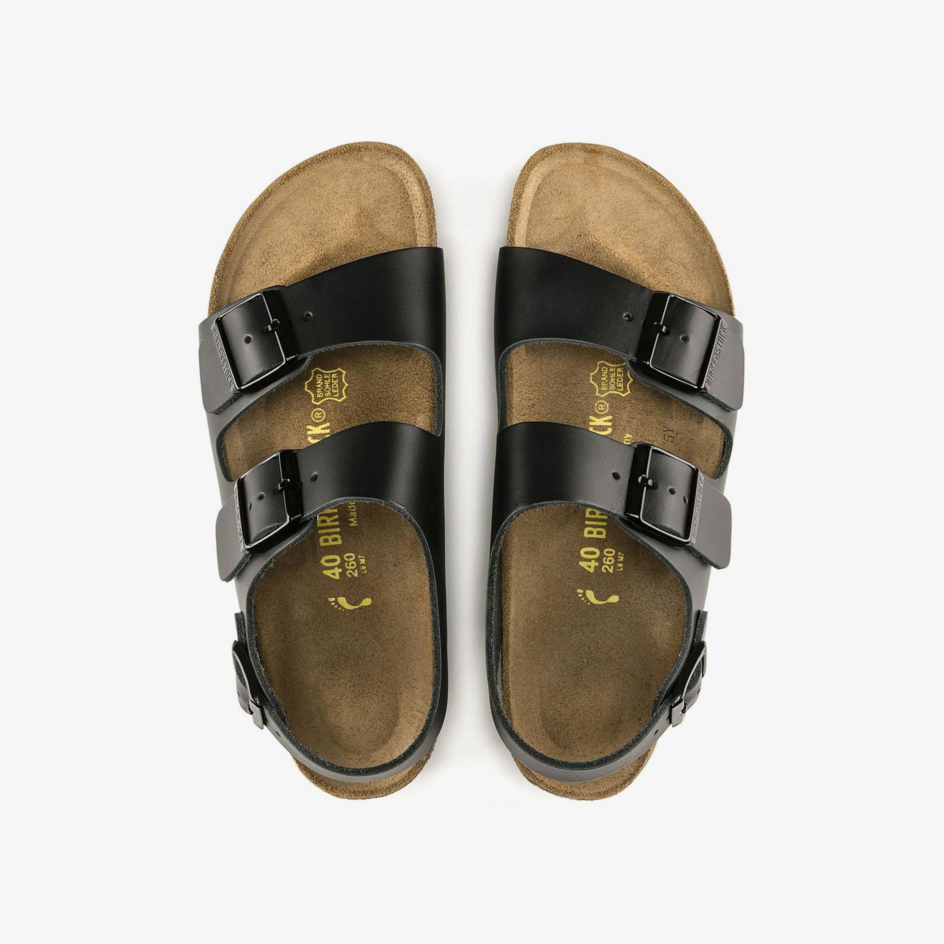 Birkenstock Milano Nl Erkek Siyah Sandalet