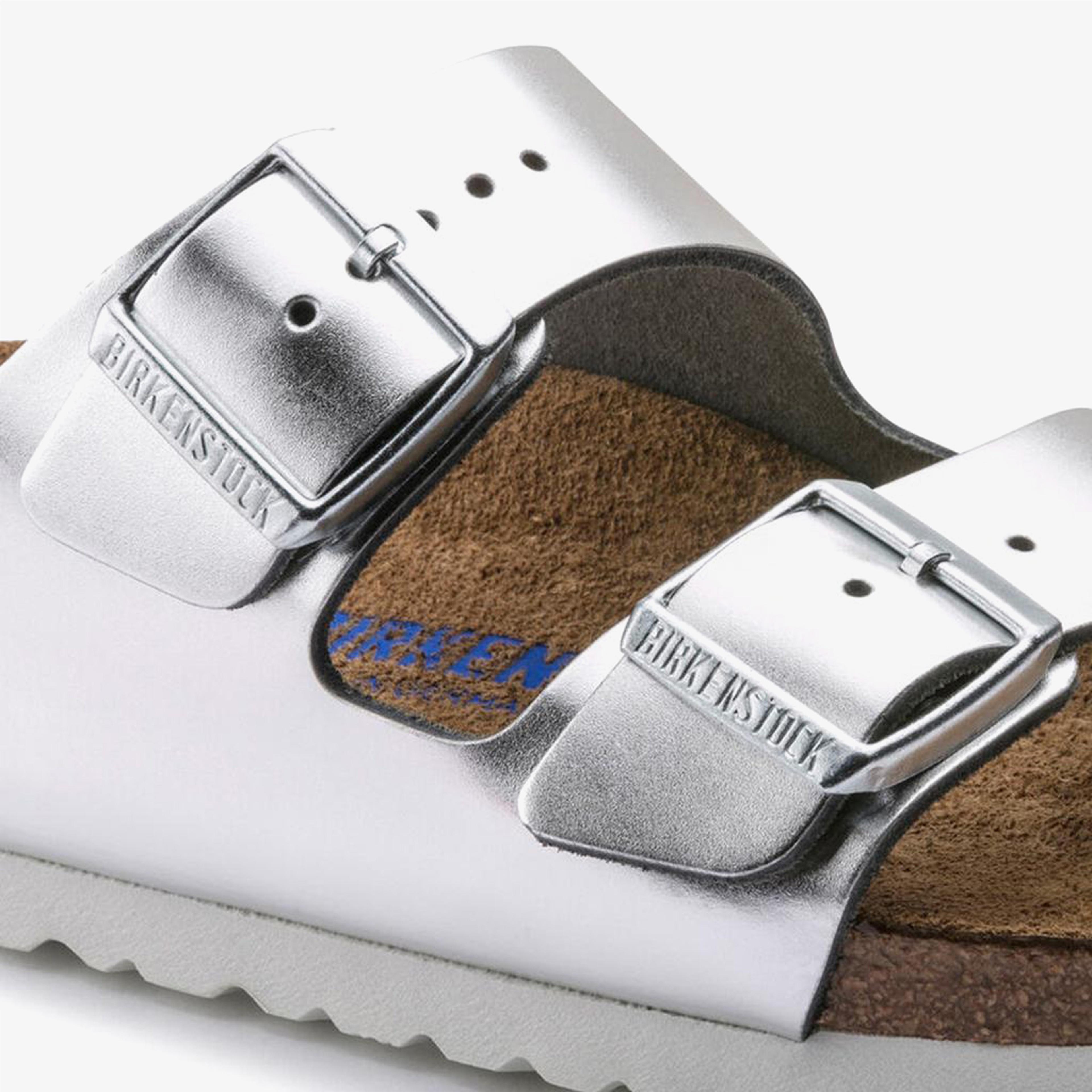 Birkenstock Arizona Kadın Metalik Gri Terlik