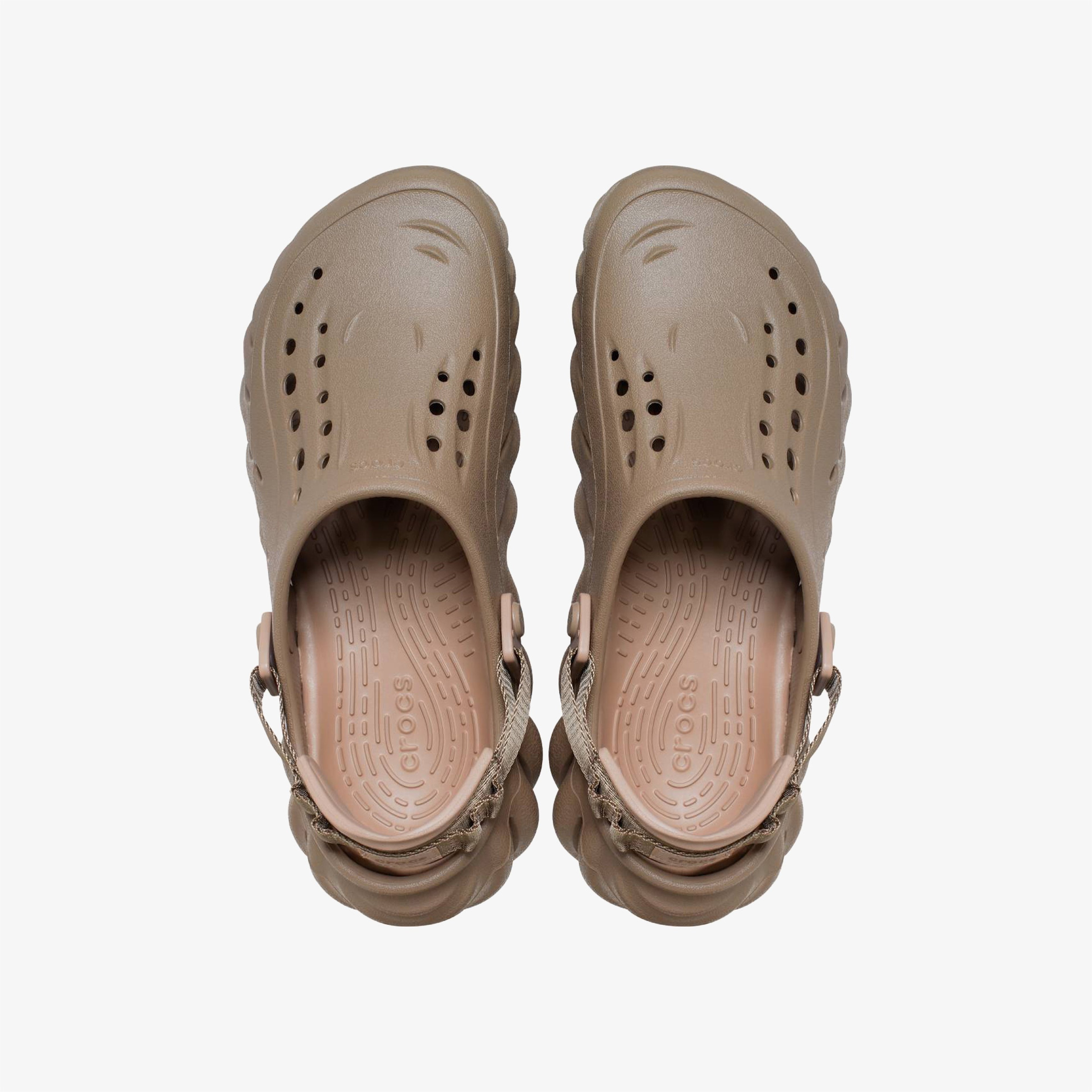 Crocs Echo Unisex Kahverengi Terlik