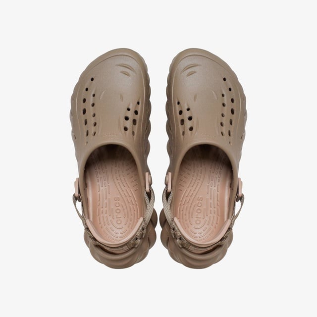 Crocs Crocs Echo Unisex Kahverengi Terlik Occasion'da! Kahverengi - 2. görsel