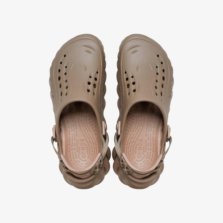 Crocs Echo Unisex Kahverengi Terlik