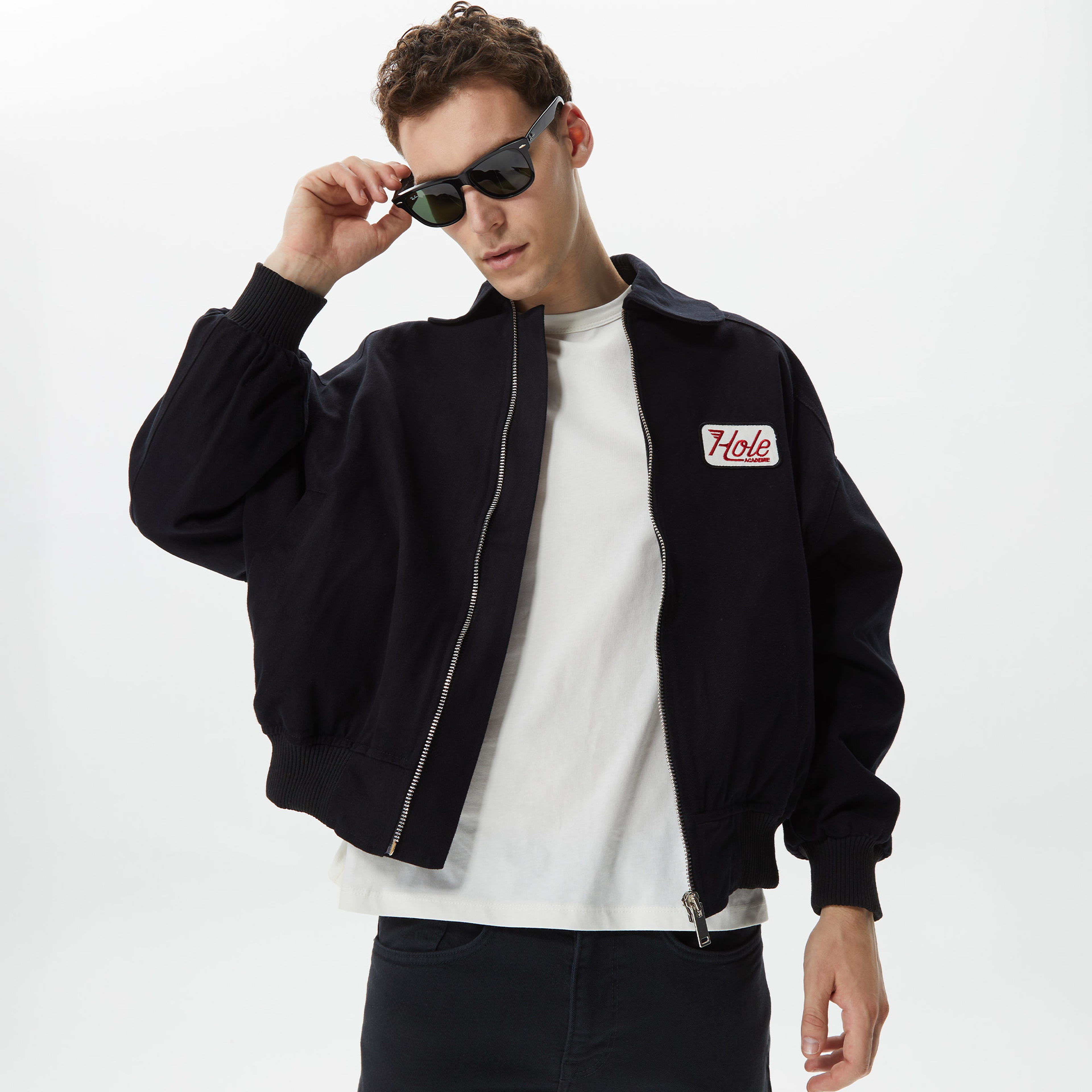Holeacademie Essentials Erkek Siyah Ceket