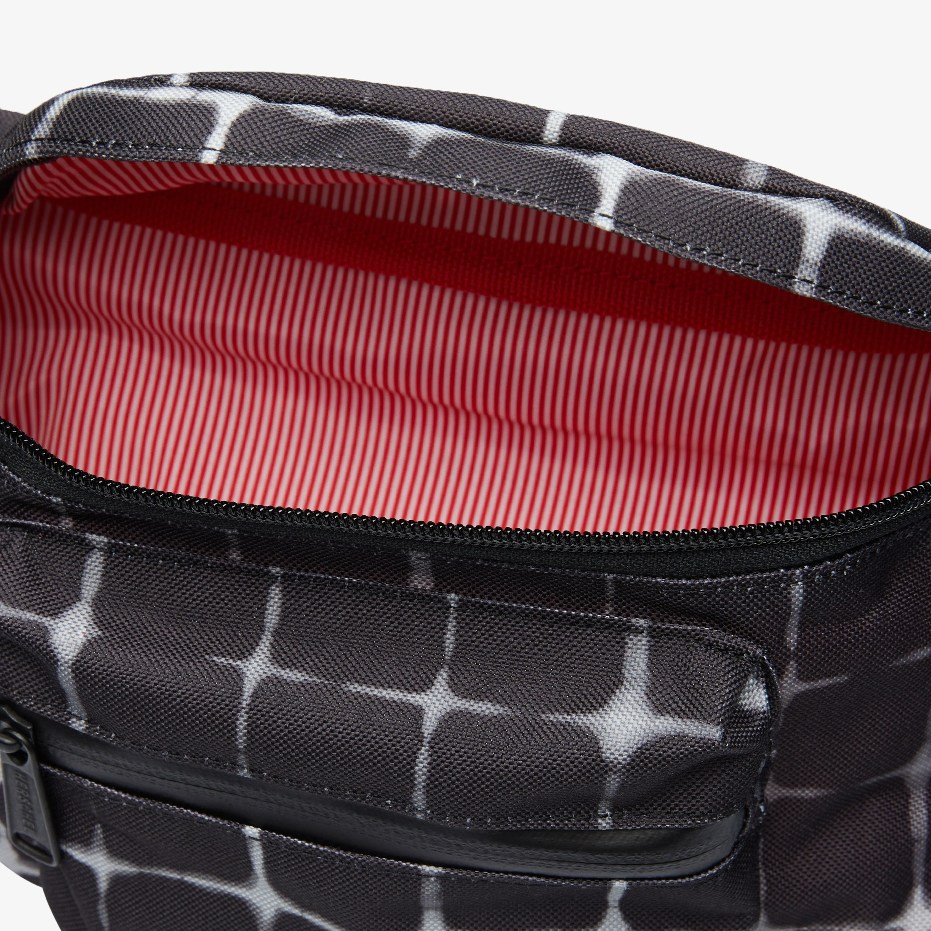 Herschel Seventeen Tie Dye Check Unisex Siyah Bel Çantası
