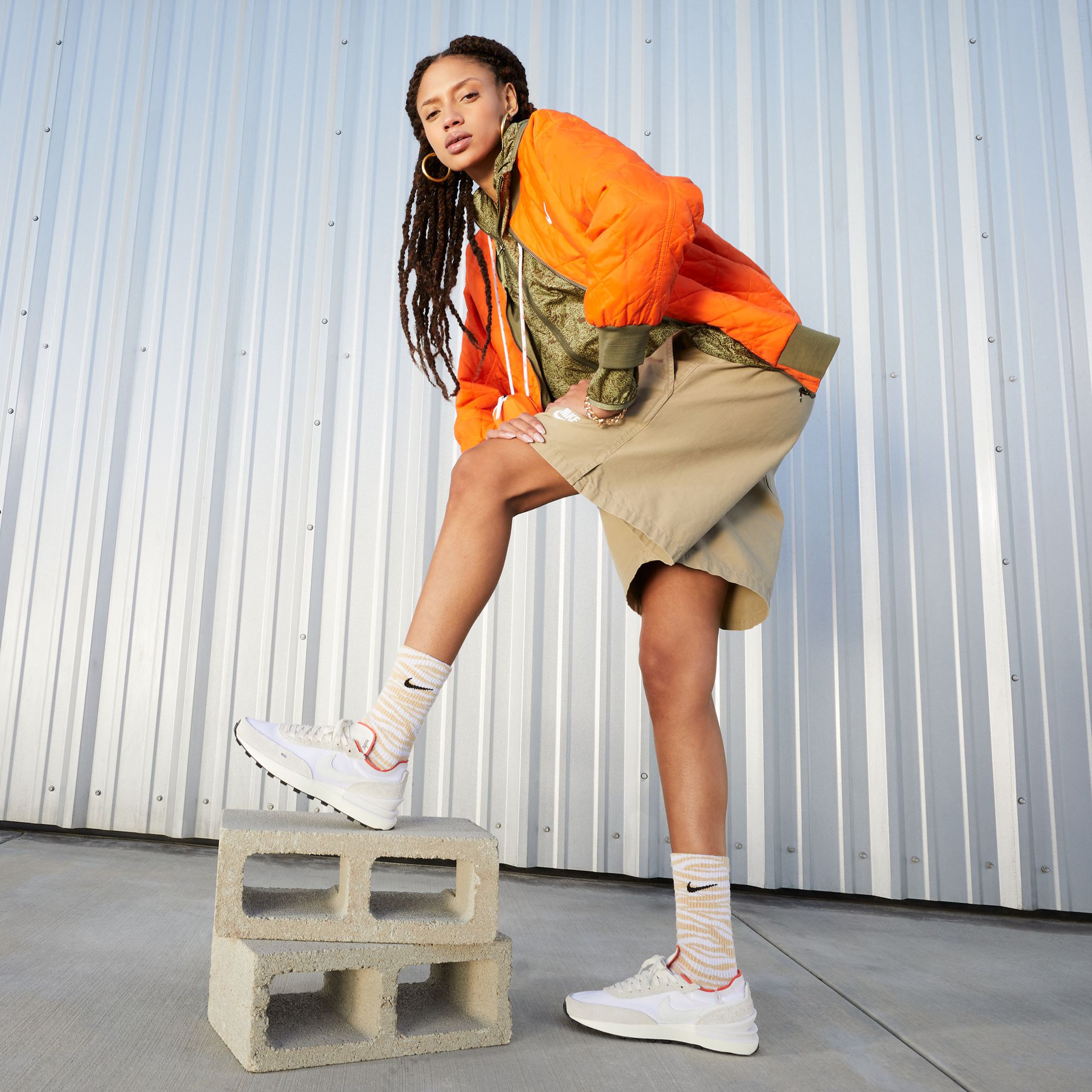 Nike Waffle One Vintage Kadın Beyaz Sneaker