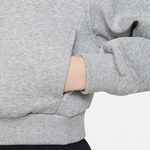 Nike Sportswear Club Fleece Çocuk Gri Crop Hoodie