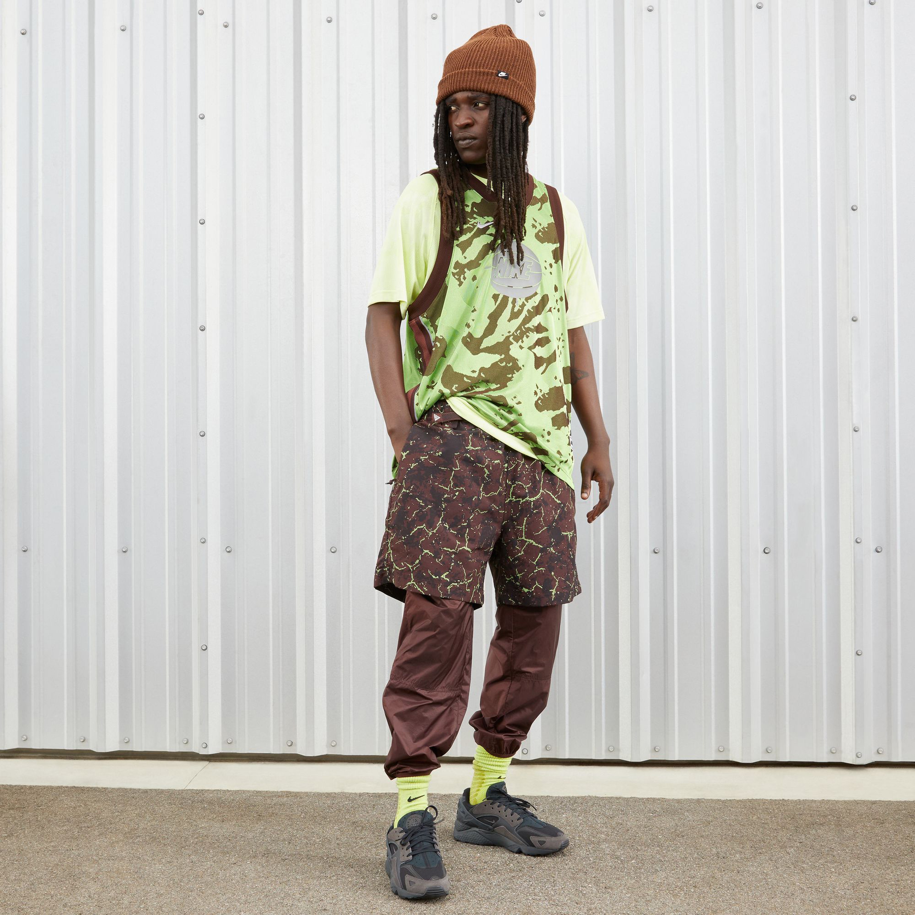 Nike Air Huarache Runner Erkek Siyah Spor Ayakkabı