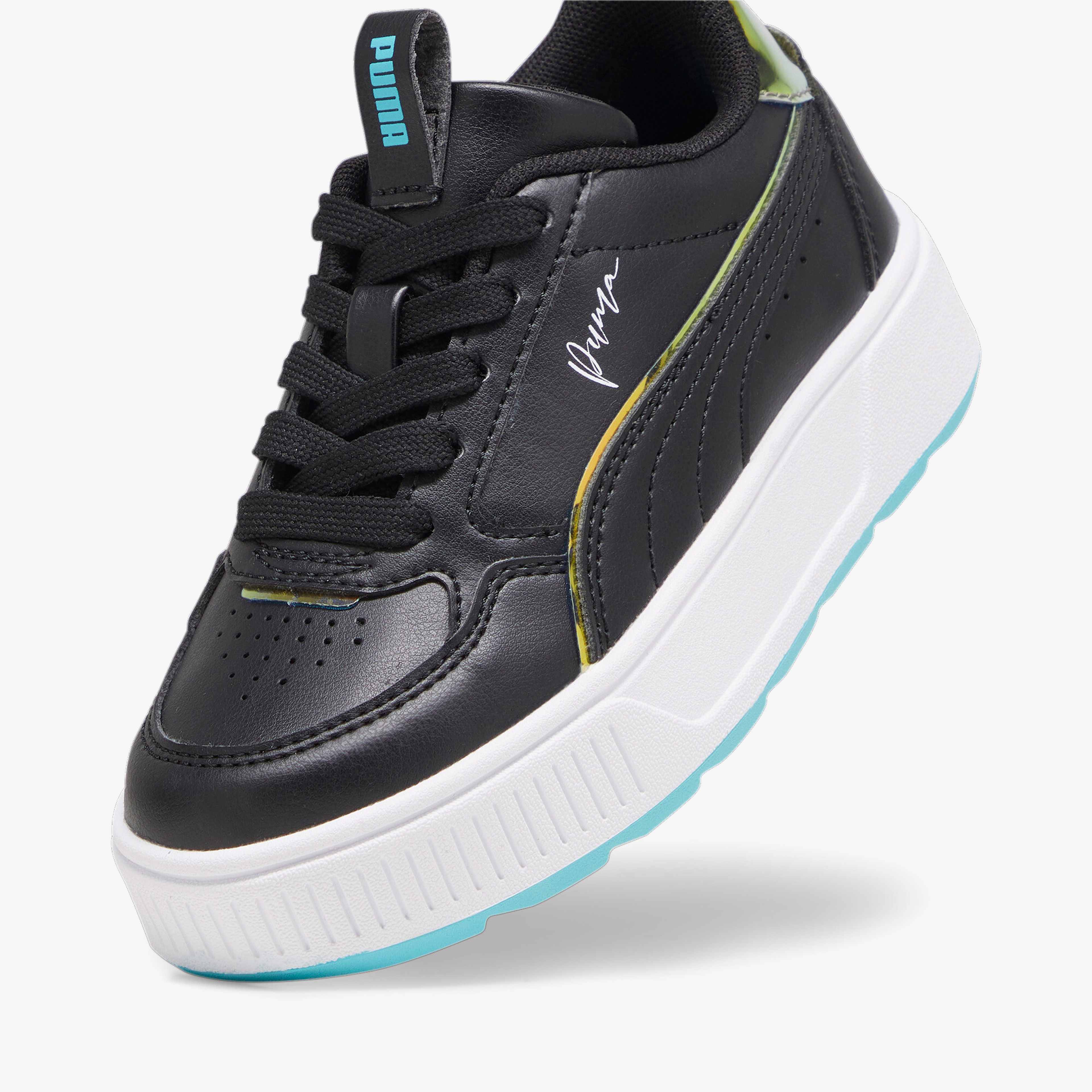 Puma Karmen Rebelle Çocuk Siyah Spor Ayakkabı