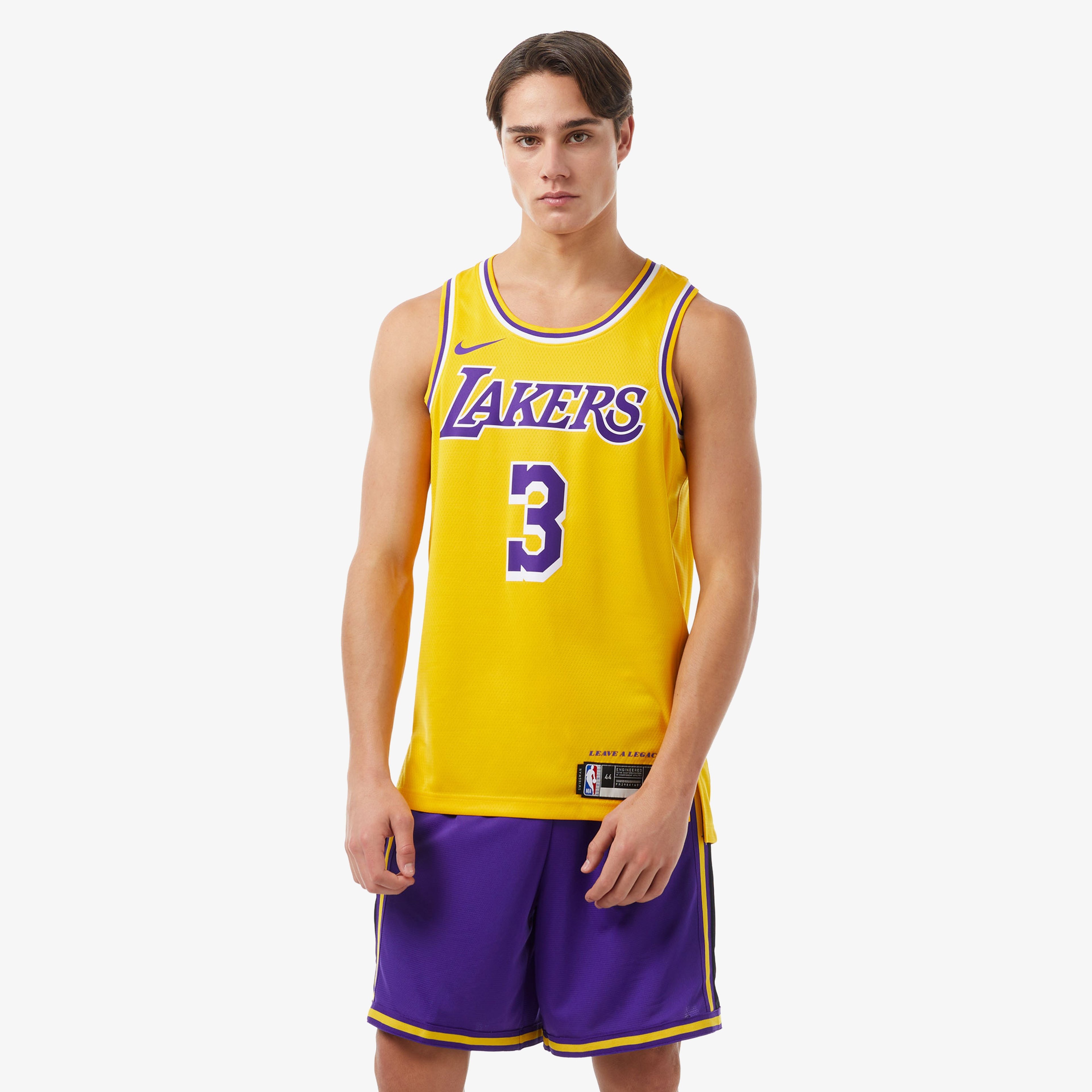Nike Los Angeles Lakers Icon Edition Erkek Sarı Forma