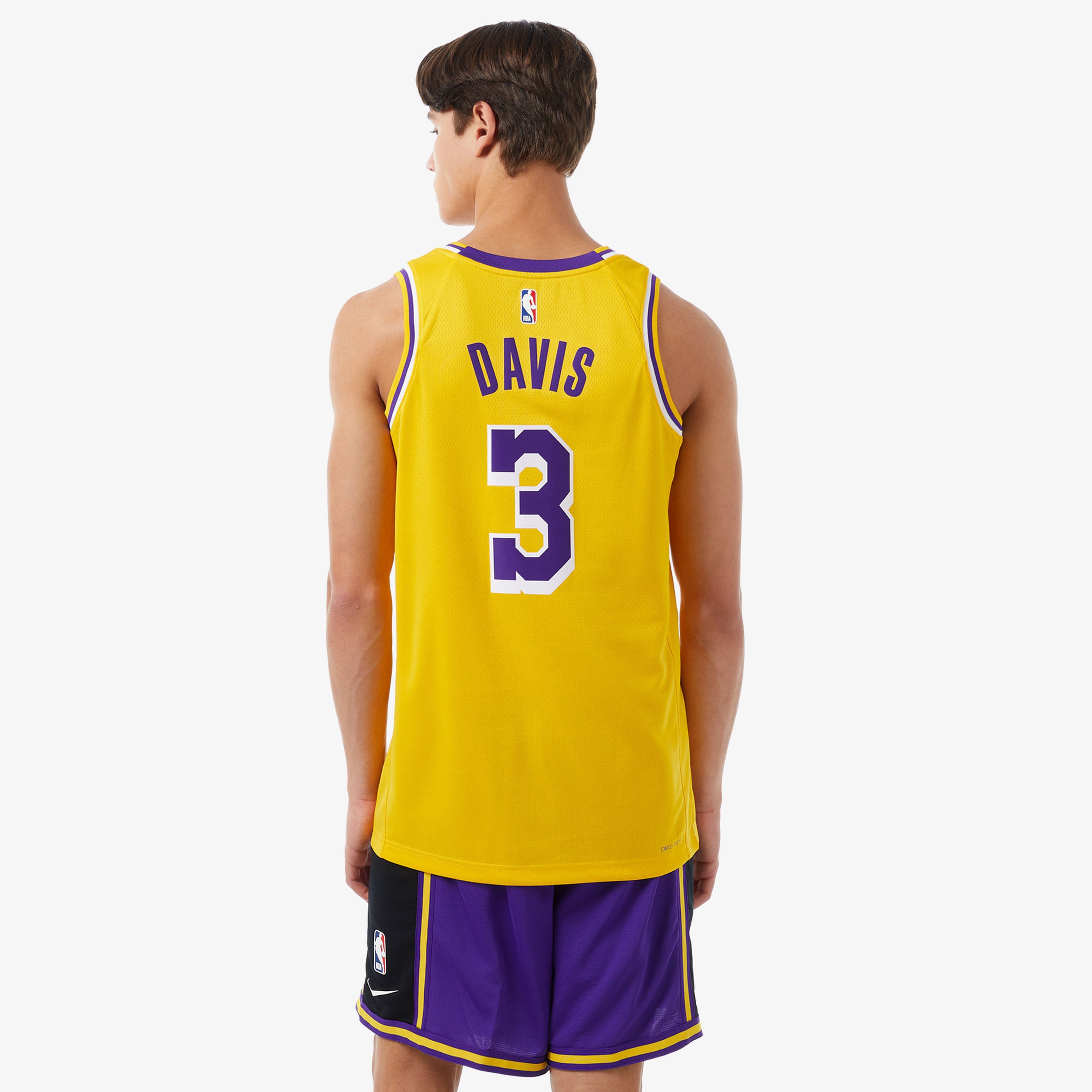 Nike Los Angeles Lakers Icon Edition Erkek Sarı Forma