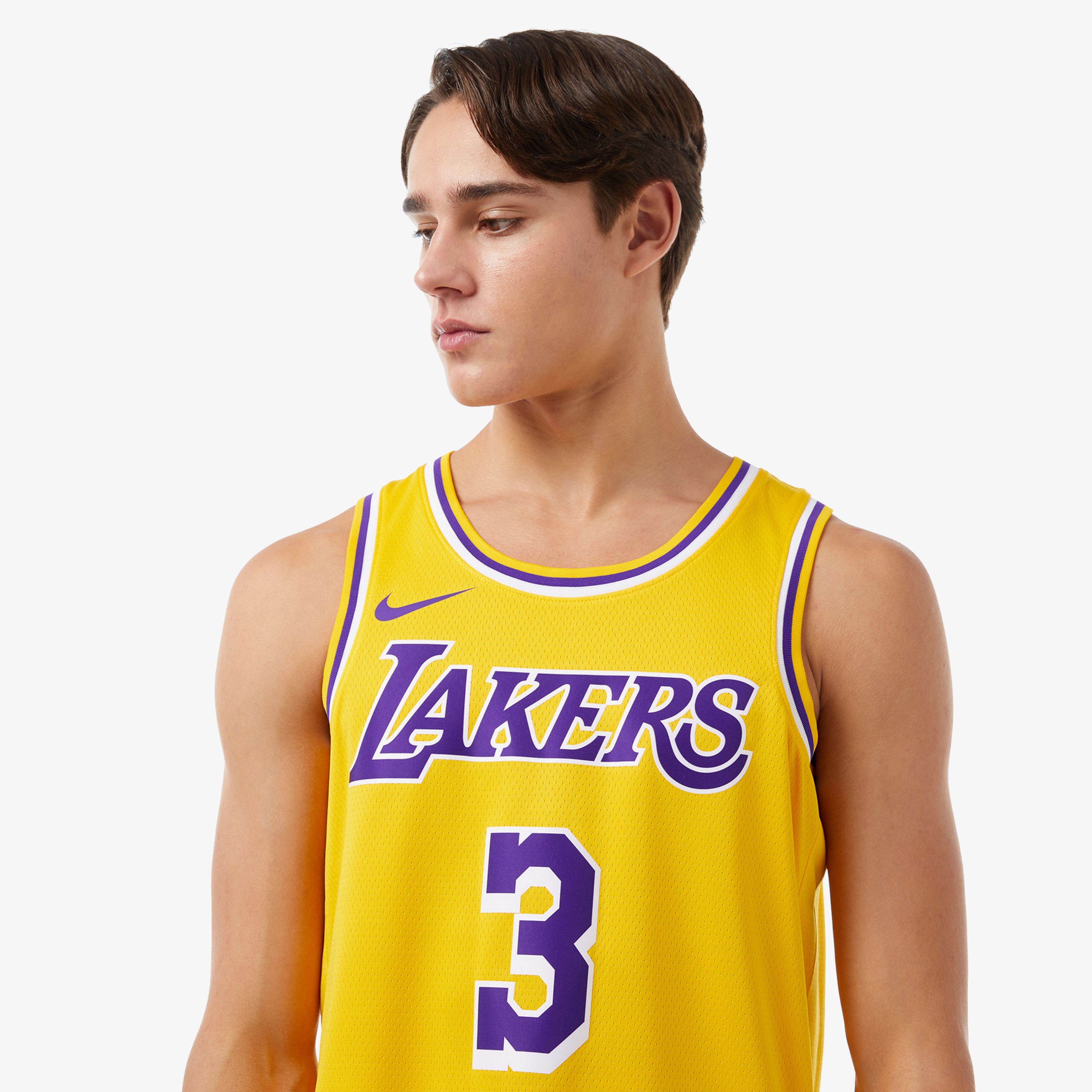 Nike Los Angeles Lakers Icon Edition Erkek Sarı Forma