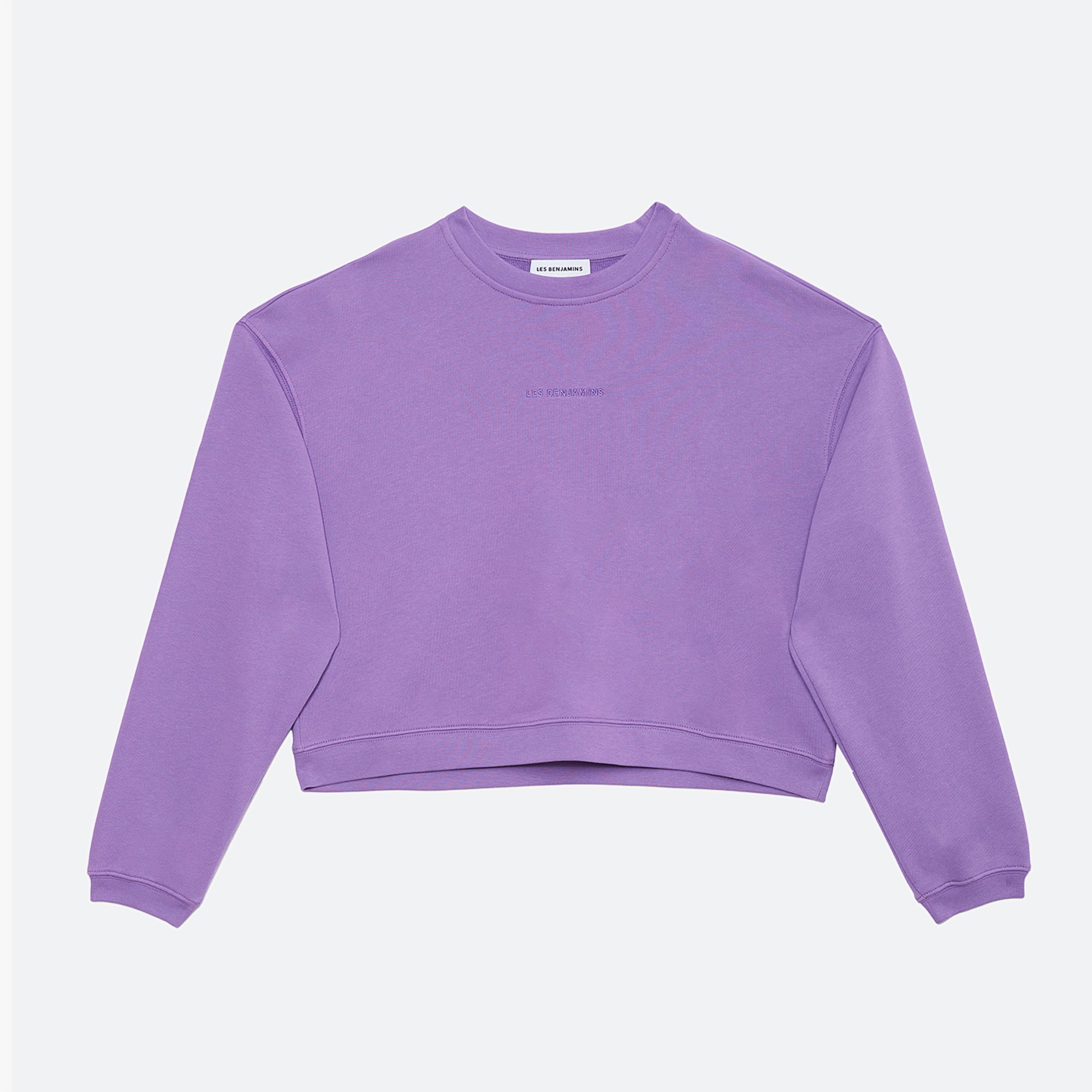 Les Benjamins Essential Kadın Mor Sweatshirt