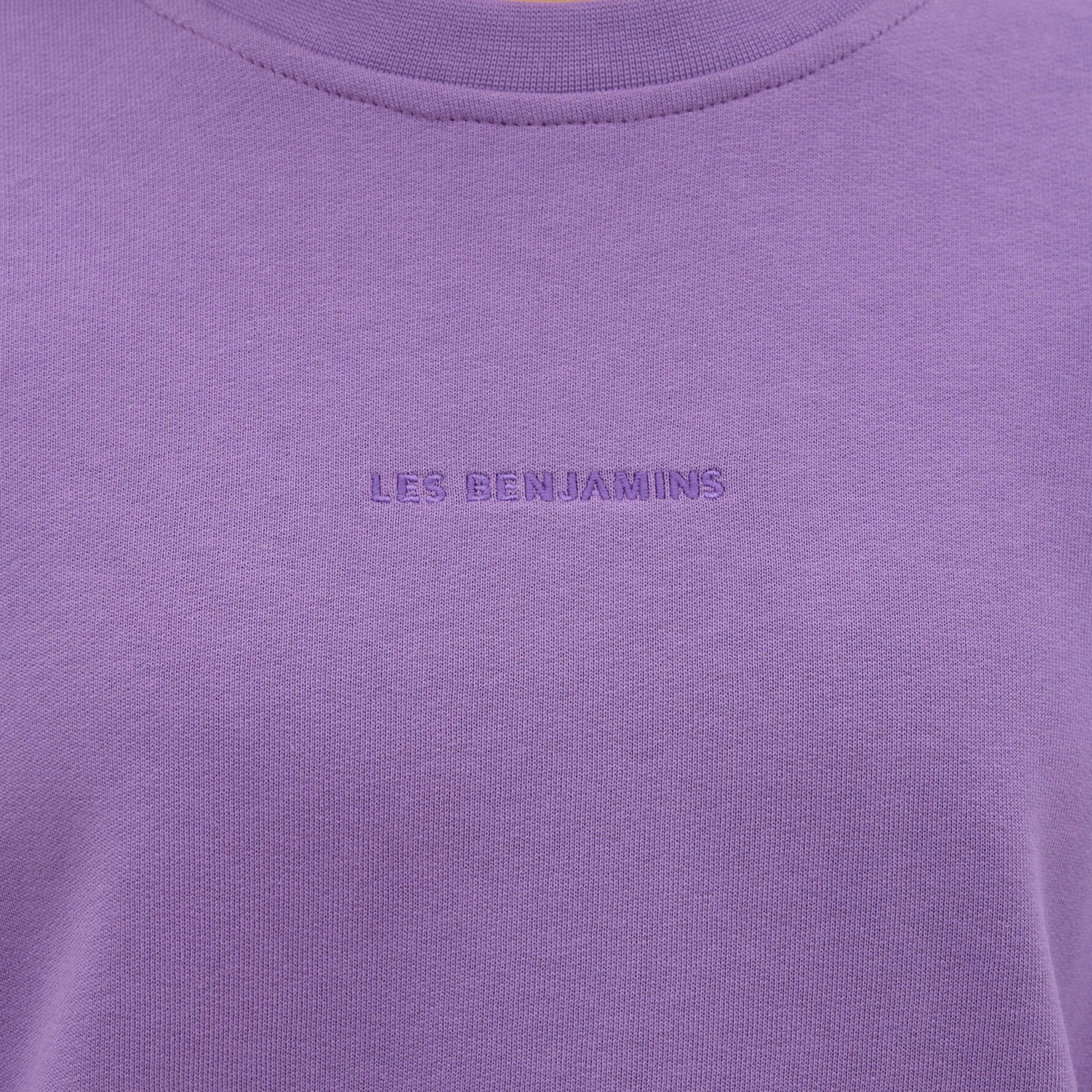 Les Benjamins Essential Kadın Mor Sweatshirt