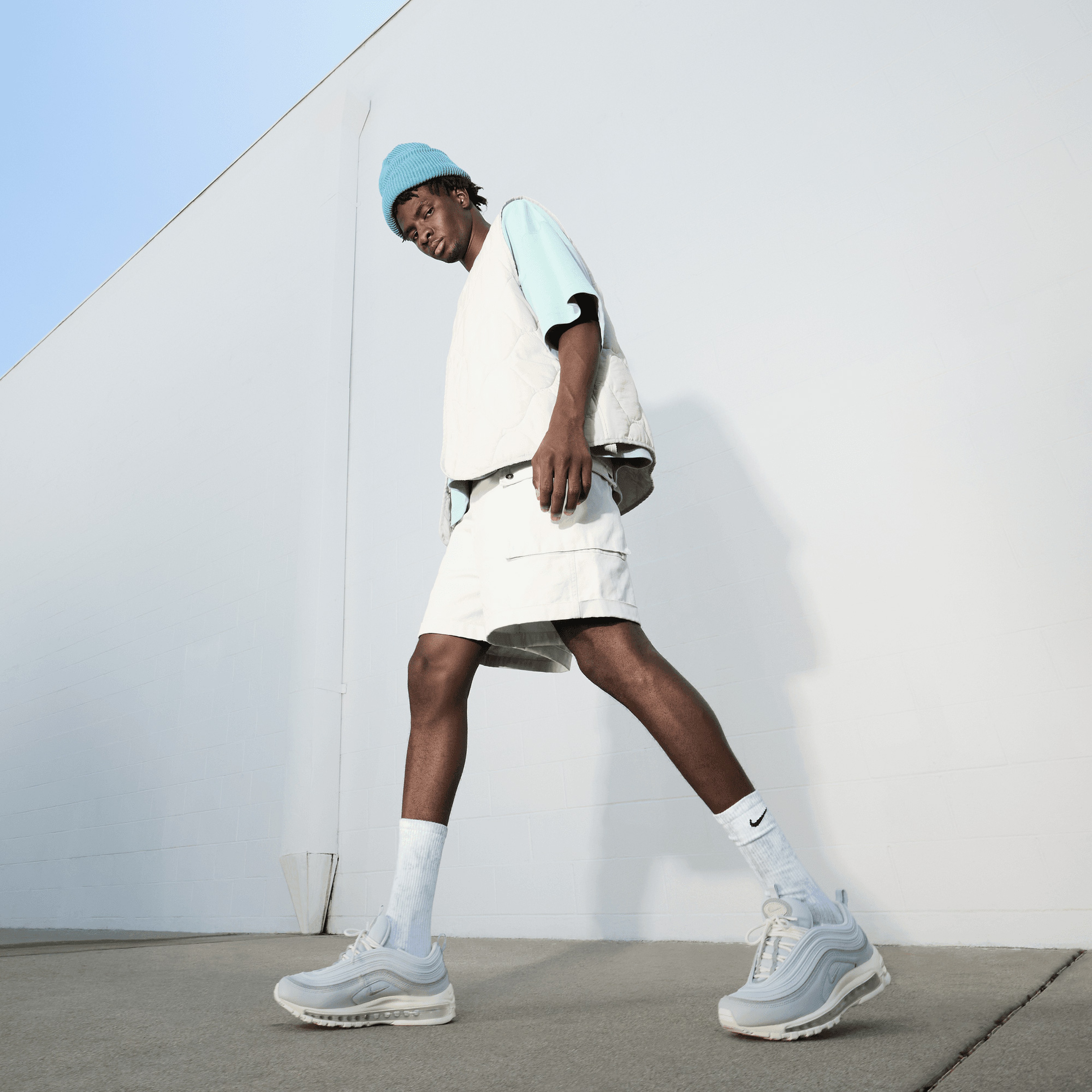 Nike Air Max 97 Erkek Beyaz Spor Ayakkabı