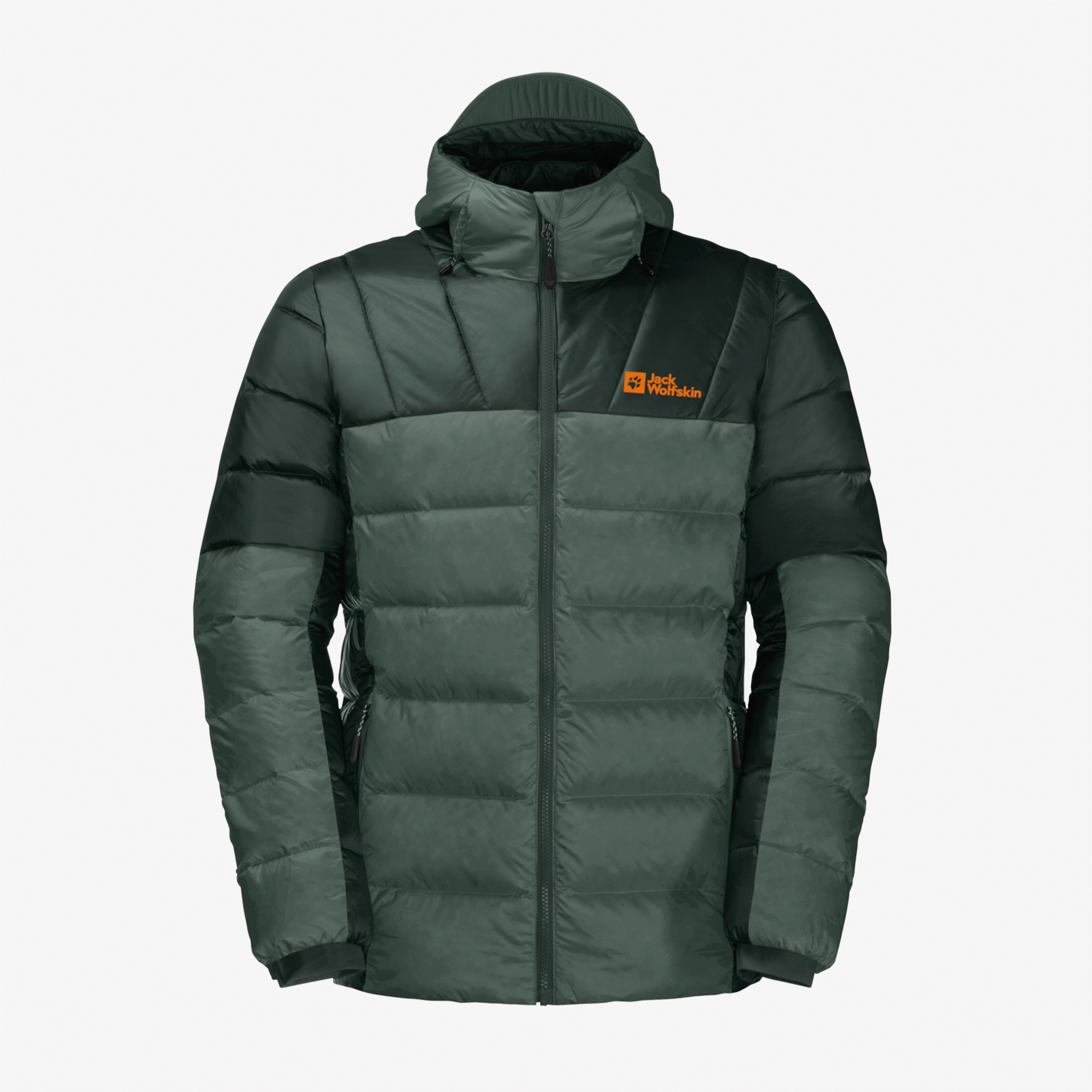 Jack Wolfskin Nebelhorn Down Hoody Erkek Yeşil Mont