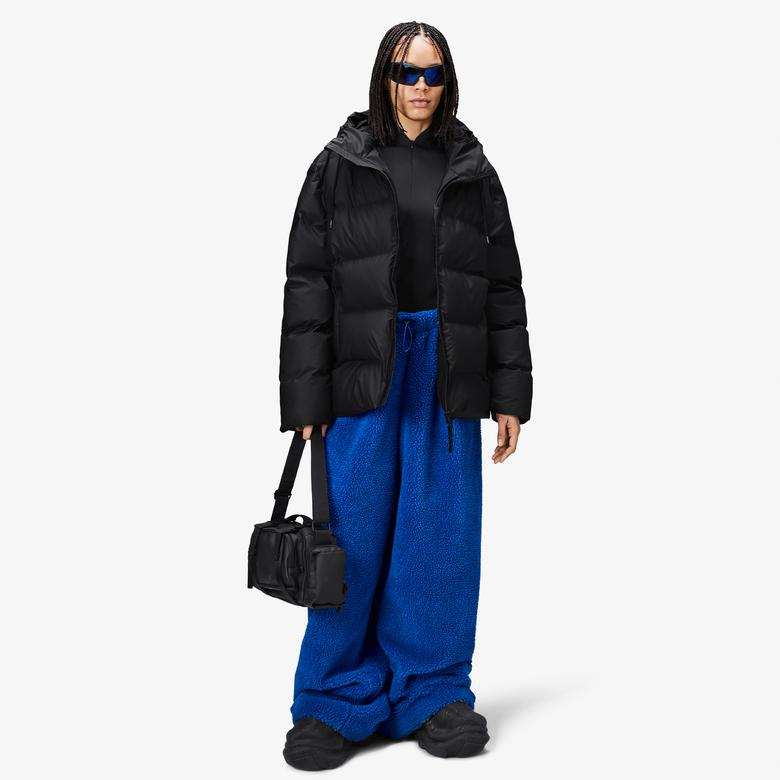 Rains Alta Puffe Kadın Siyah Mont