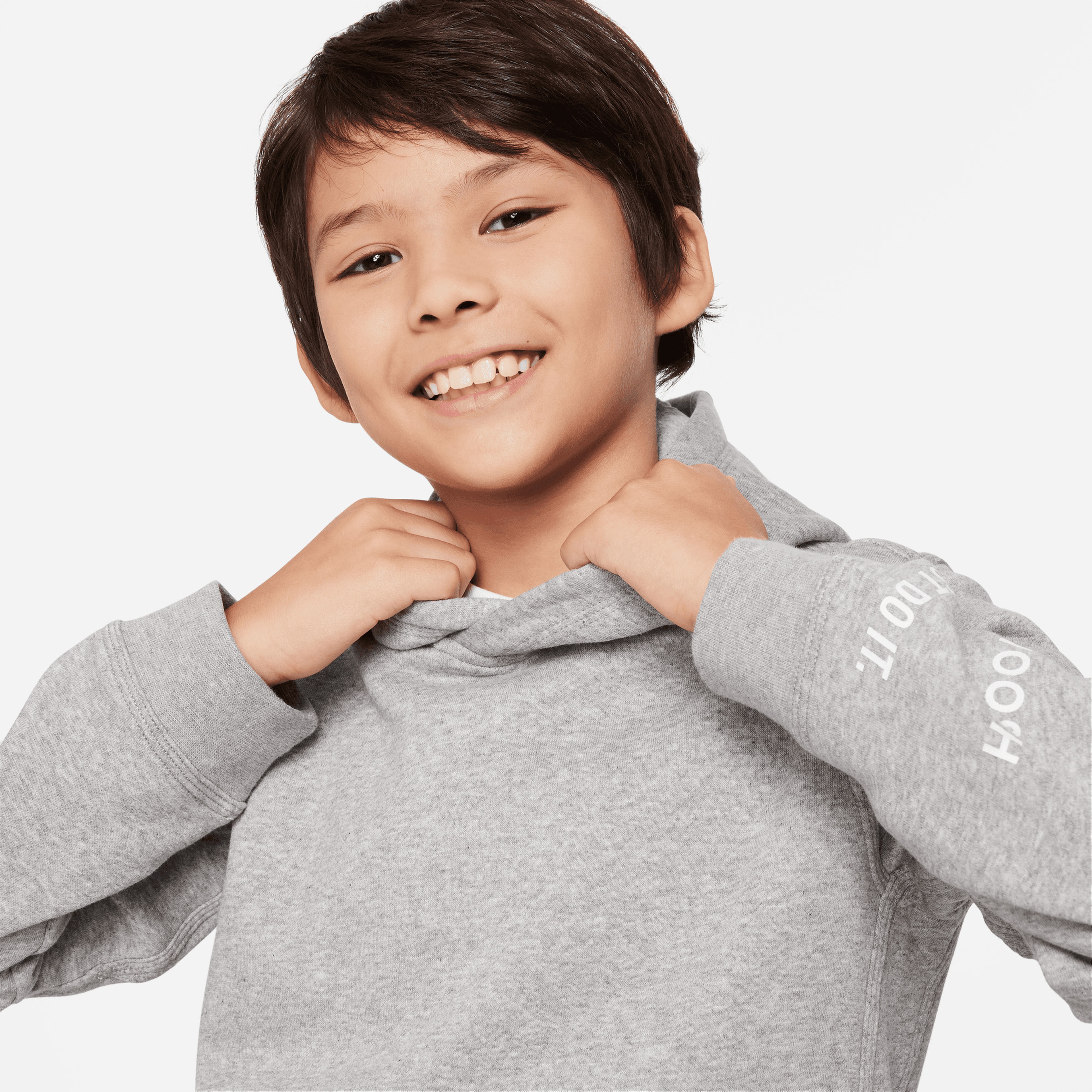 Nike Sportswear Si Flc Po Çocuk Gri Hoodie