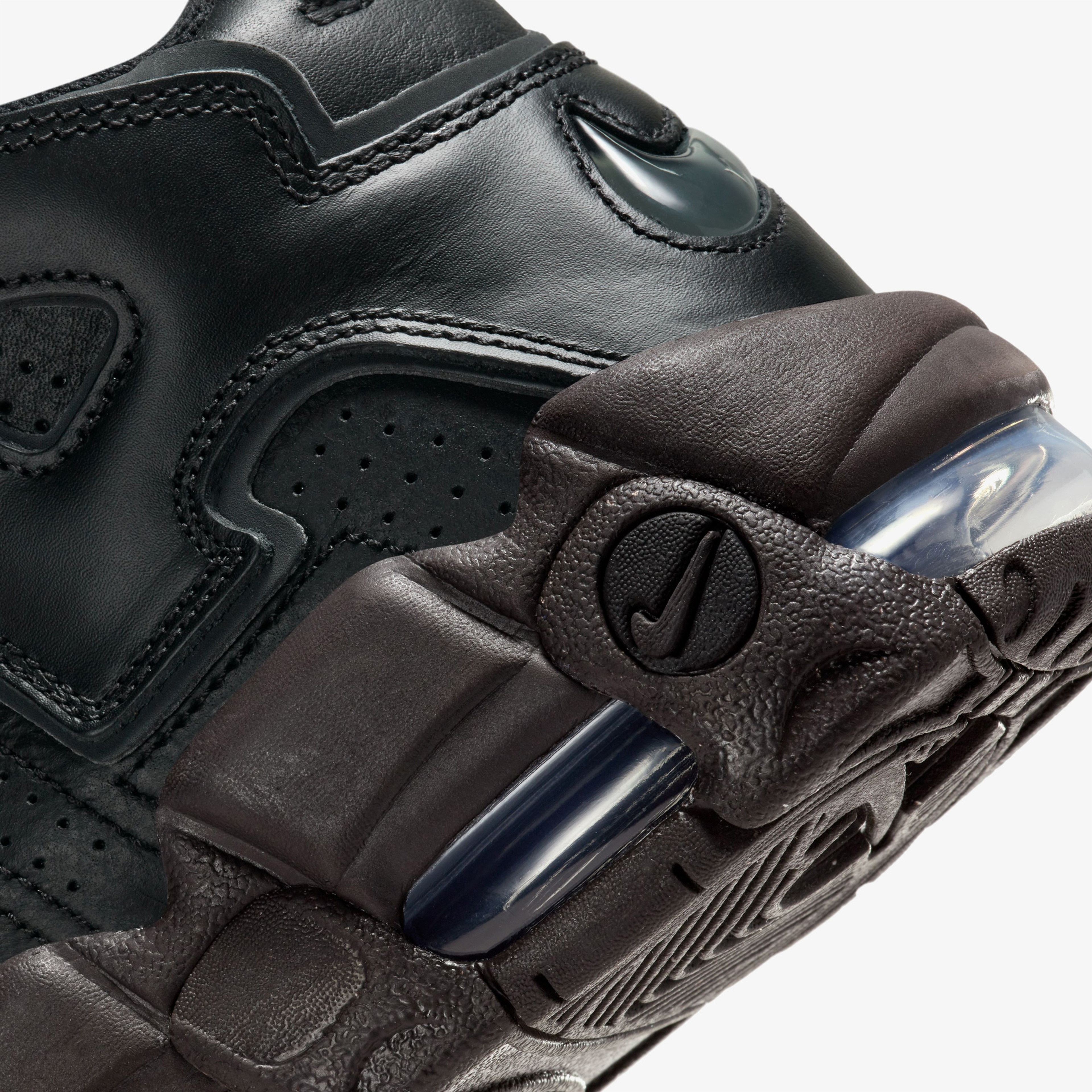 Nike Air More Uptempo Kadın Siyah Spor Ayakkabı