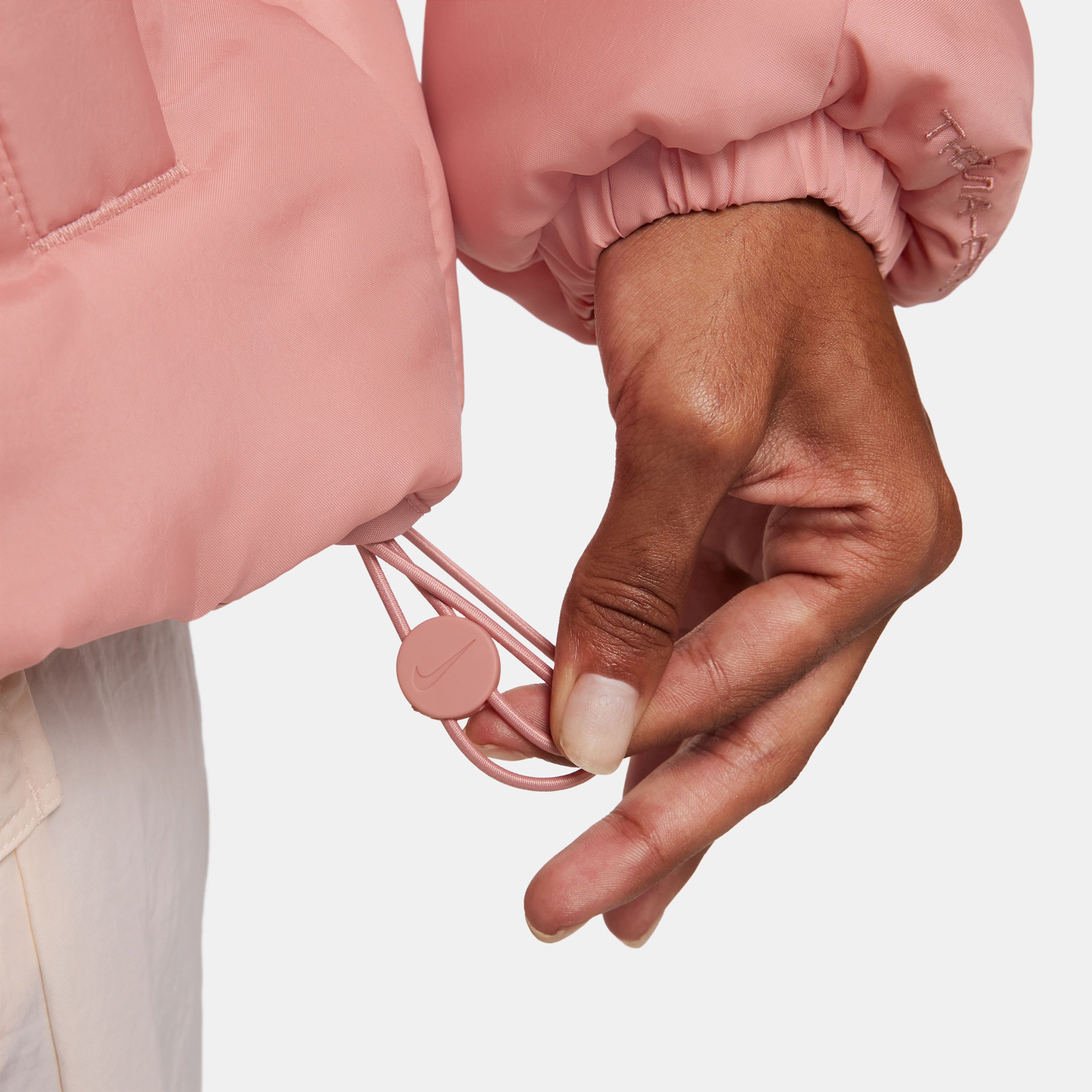 Nike Sportswear Classic Puffer Kadın Pembe Mont