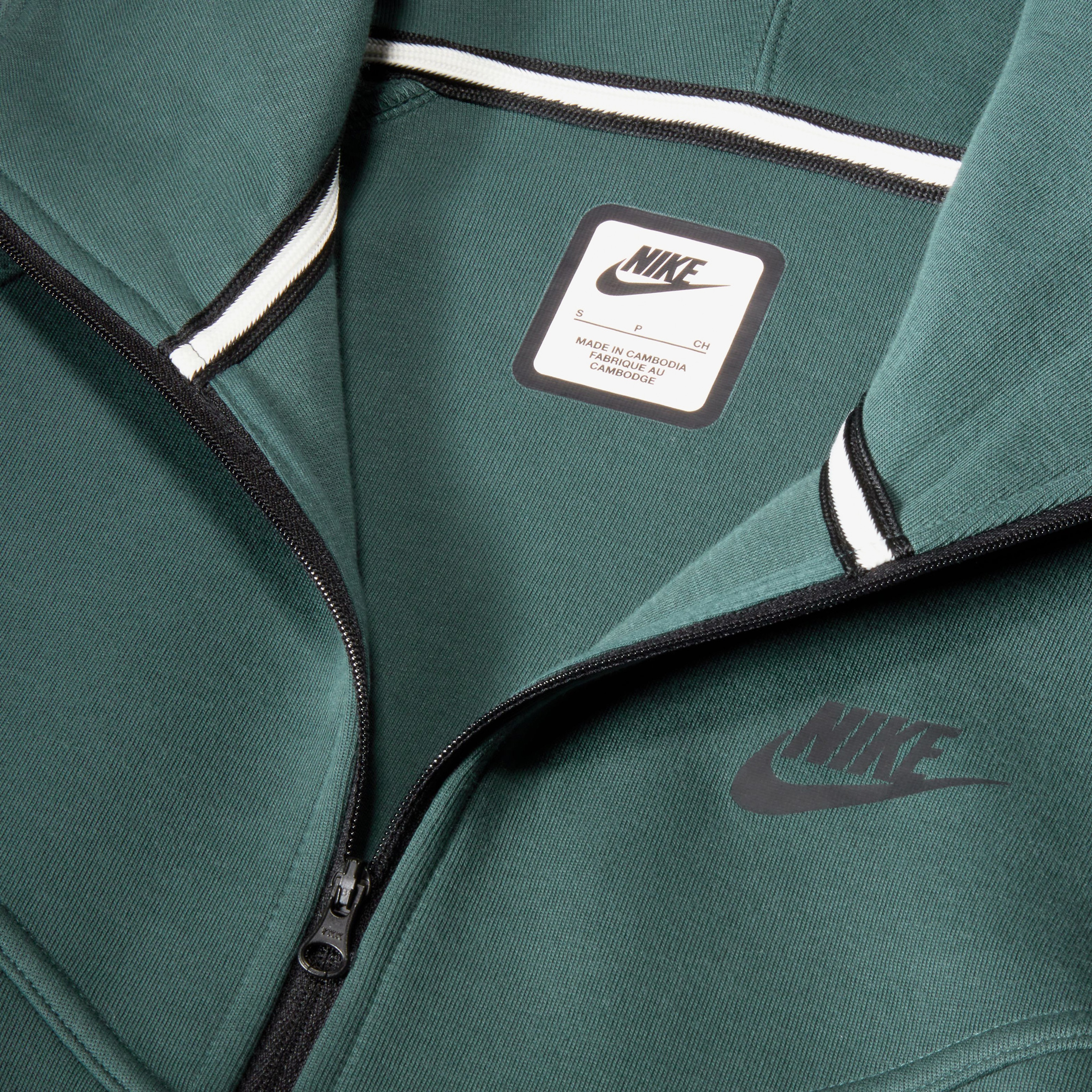Nike Sportswear Tech Fleece Windrunner Kadın Yeşil Eşofman Üstü