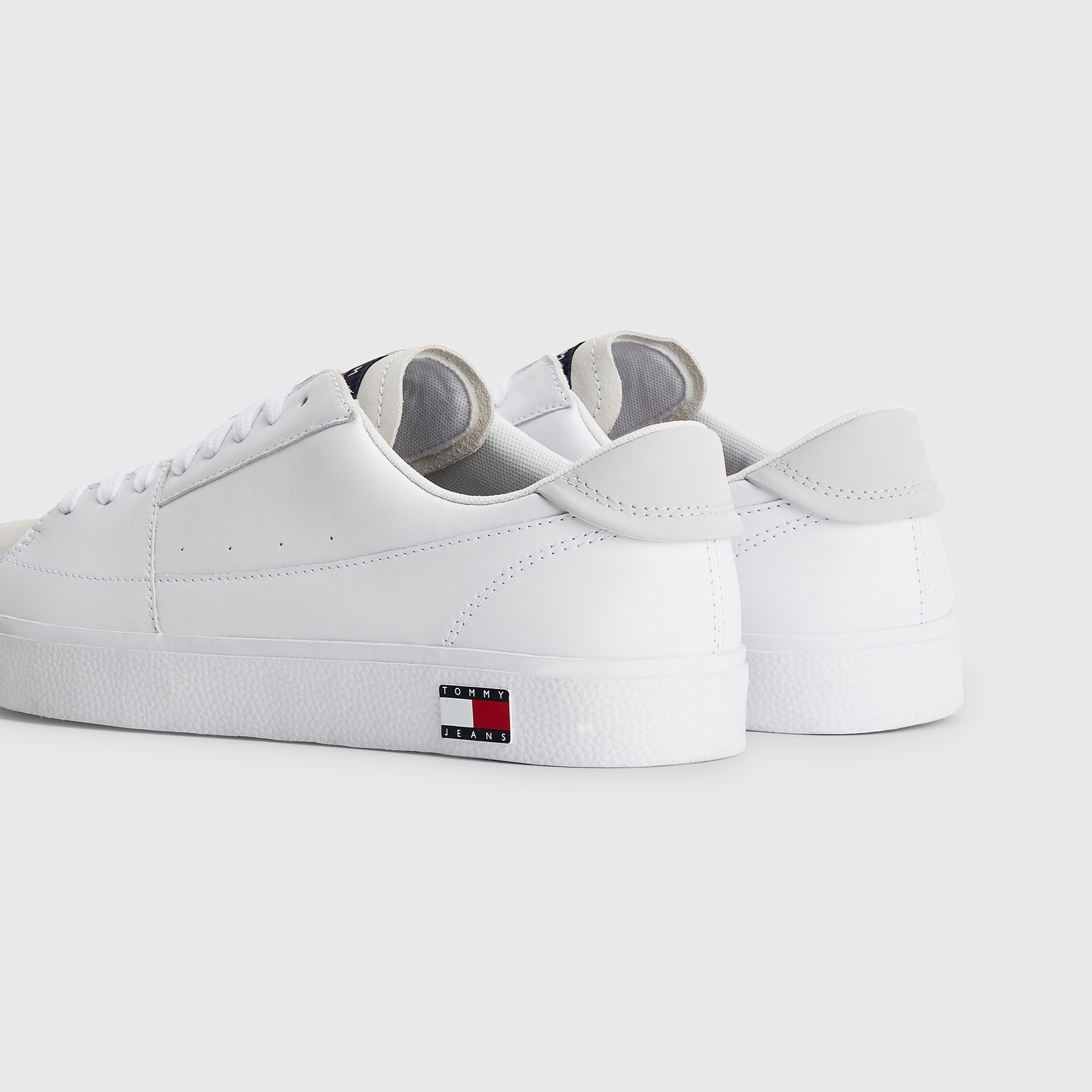 Tommy Hilfiger Vulcanized Essential Erkek Beyaz Spor Ayakkabı