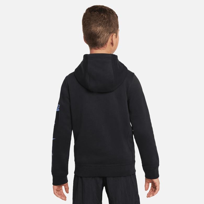 Nike Sportswear Si Flc Po Çocuk Siyah Hoodie