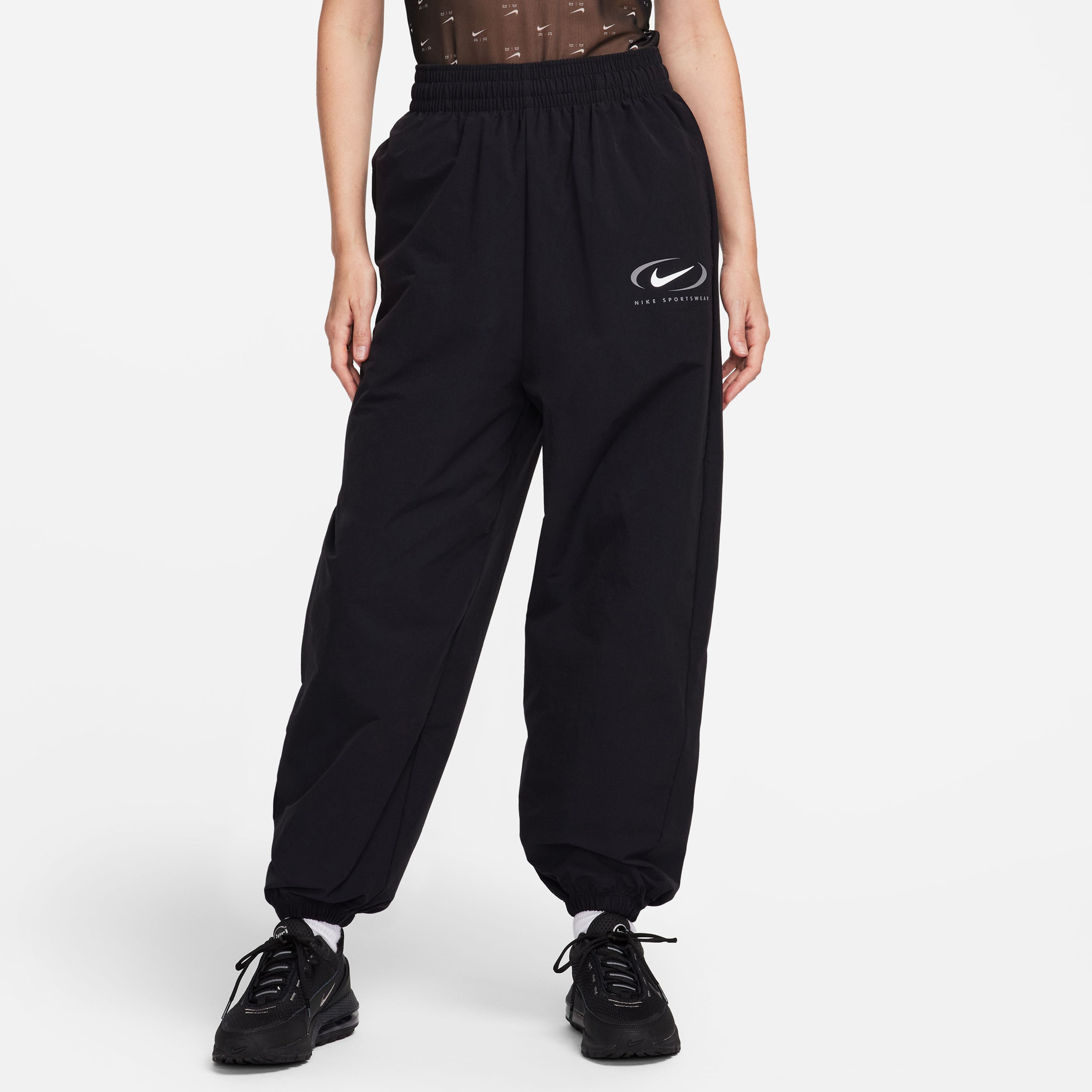 Nike Sportswear Trend Jggr Wvn Swsh Kadın Siyah Eşofman Altı