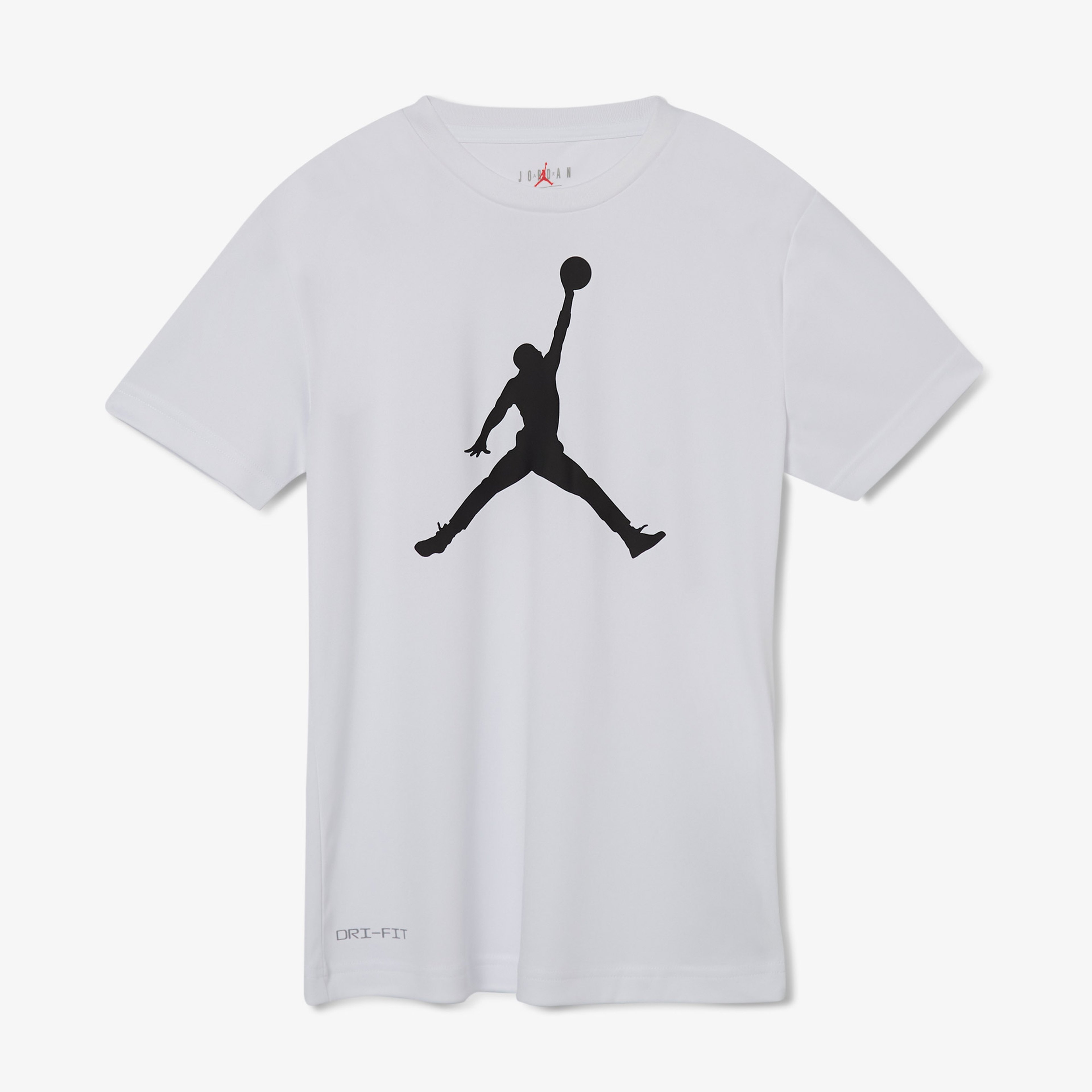 Jordan Jumpman Logo Dri-Fit Çocuk Beyaz T-Shirt