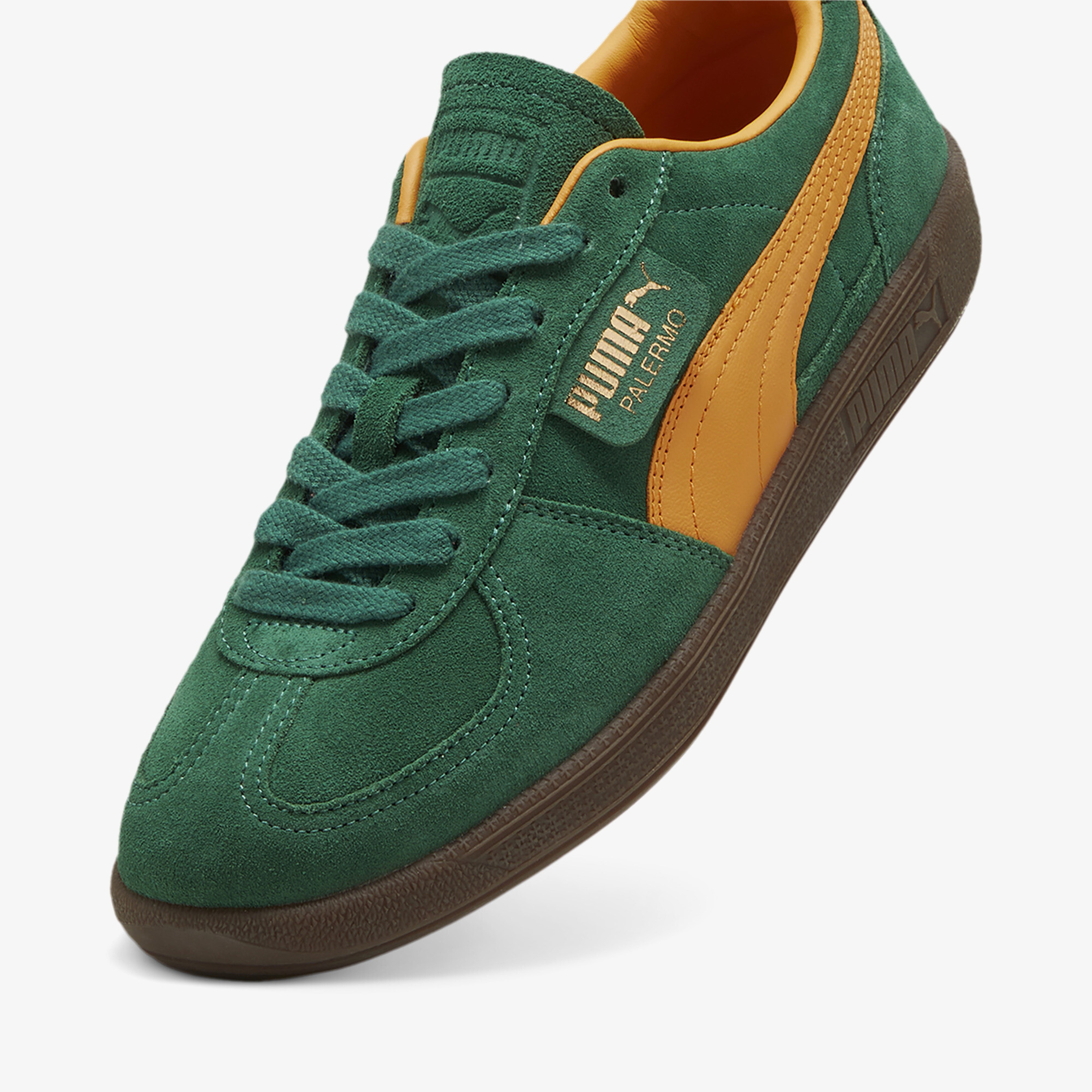 Puma Palermo Unisex Yeşil/Sarı Spor Ayakkabı