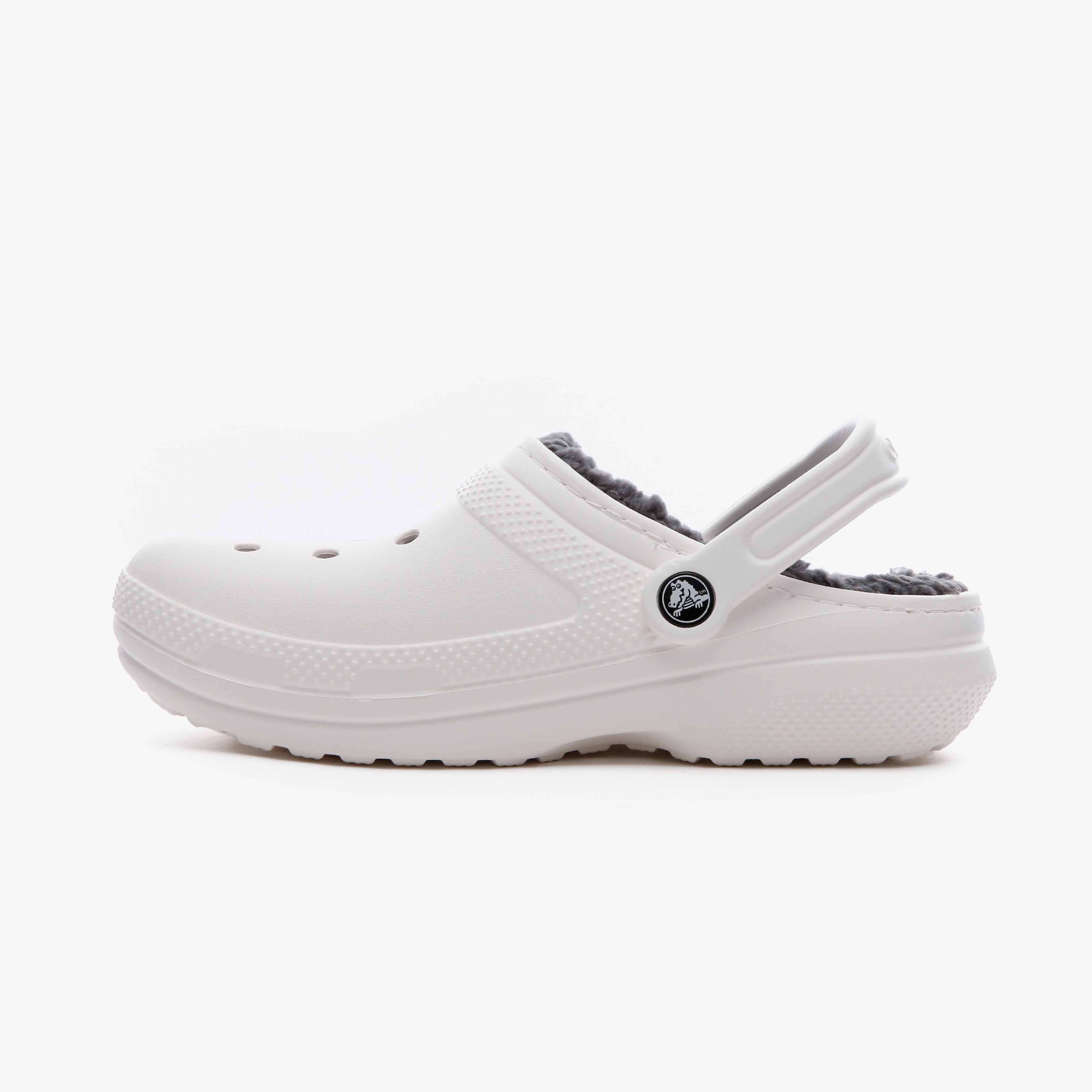 Crocs Classic Lined Clog Unisex Beyaz Terlik