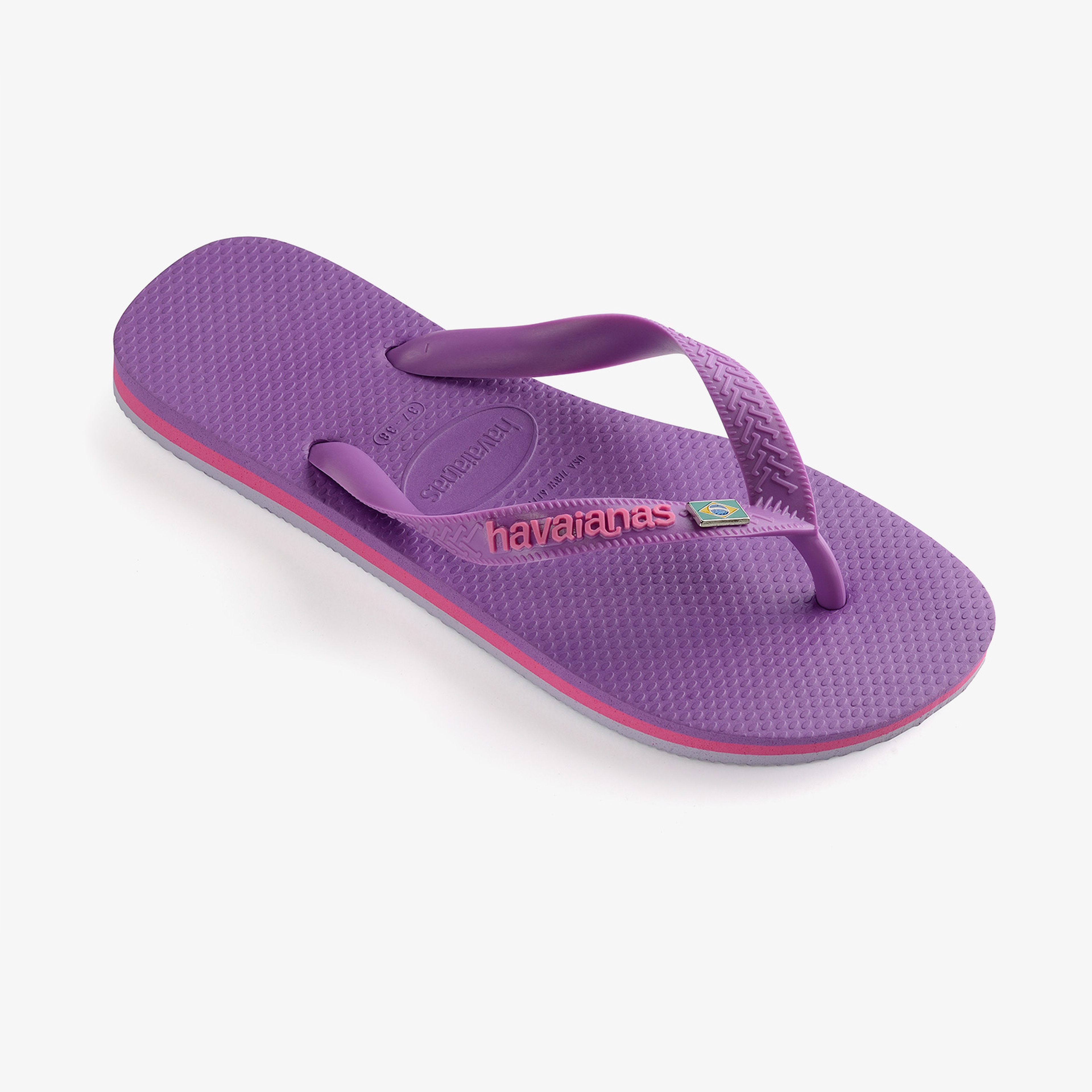 Havaianas Brasil Layers Kadın Mor Terlik
