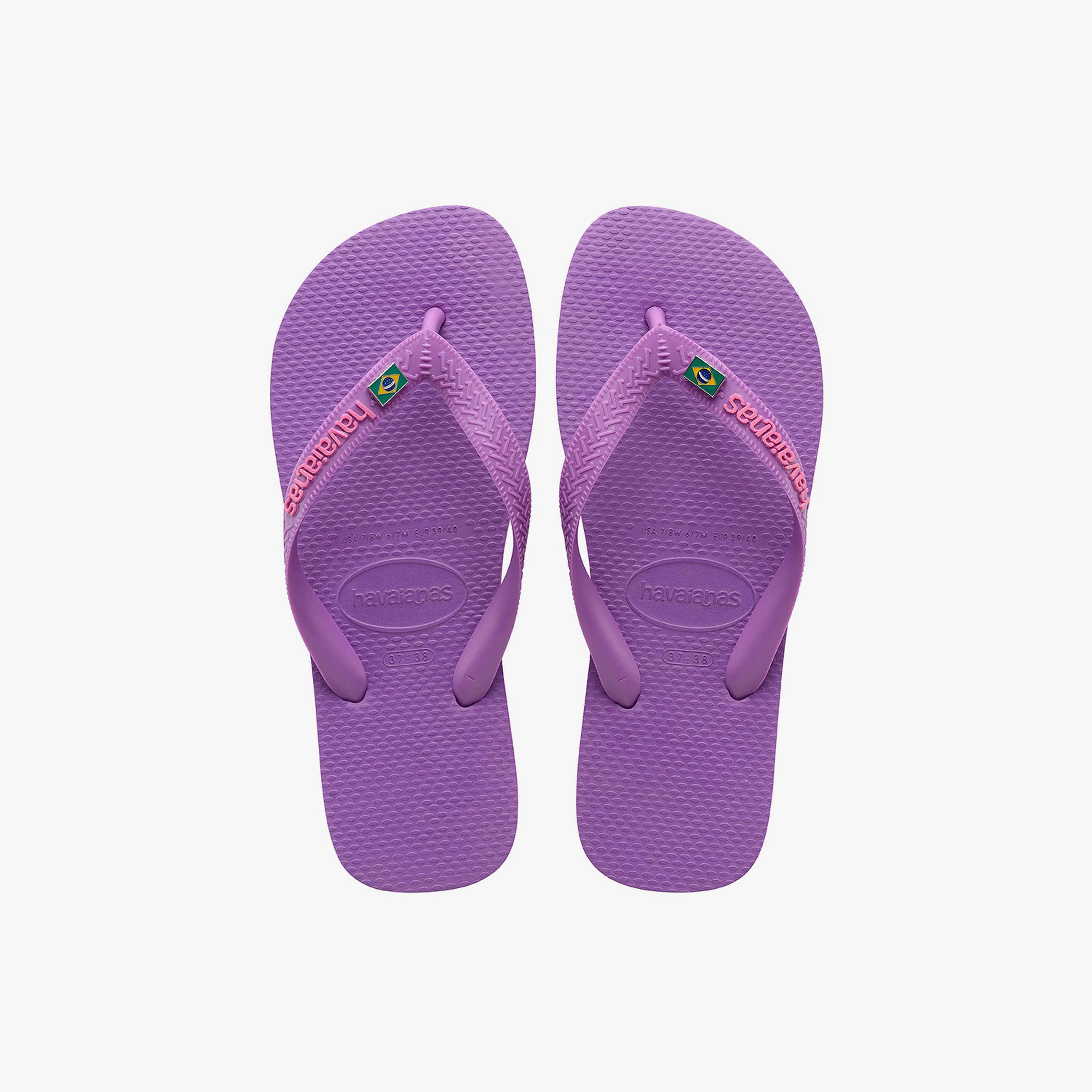 Havaianas Brasil Layers Kadın Mor Terlik
