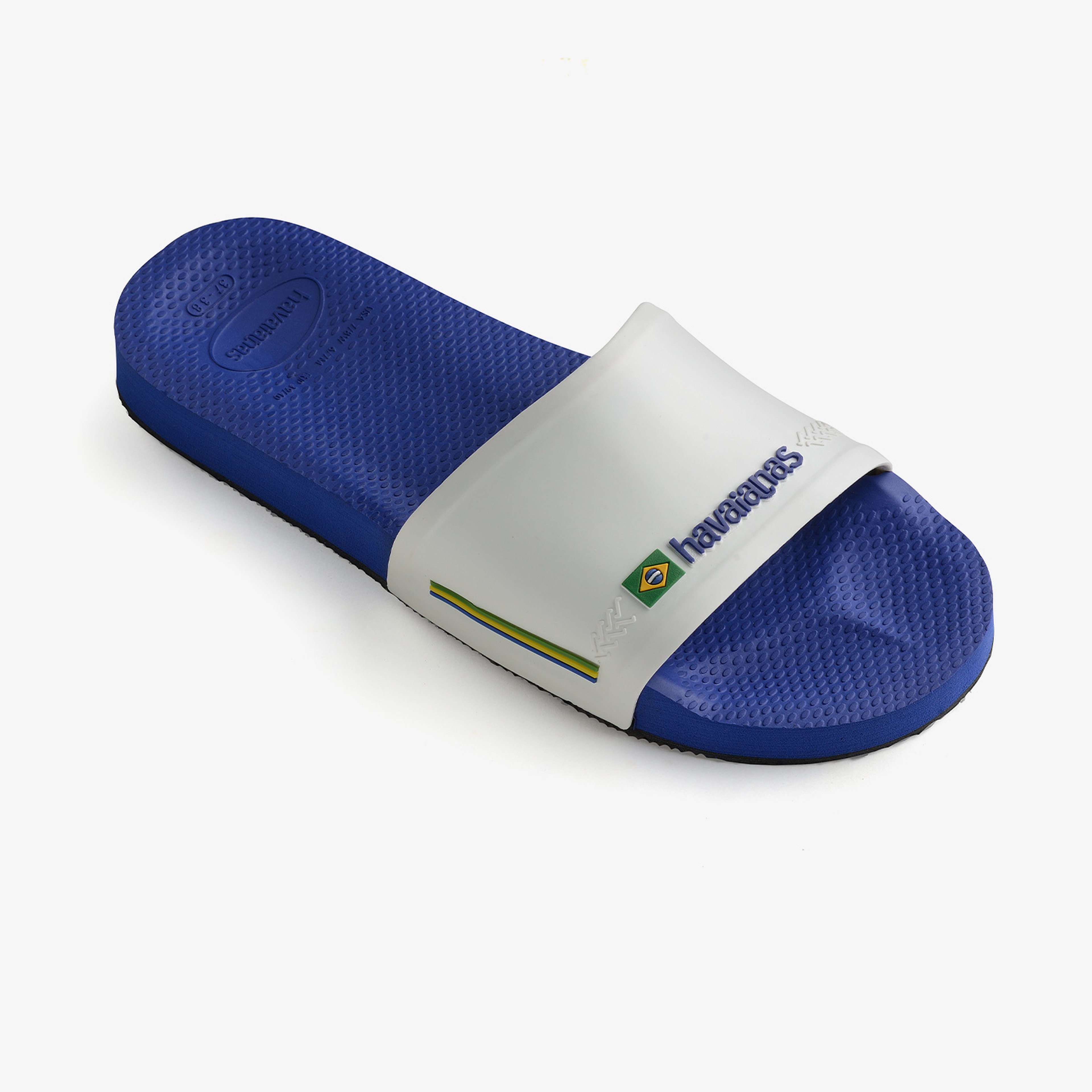 Havaianas Slide Brasil Erkek Mavi Terlik