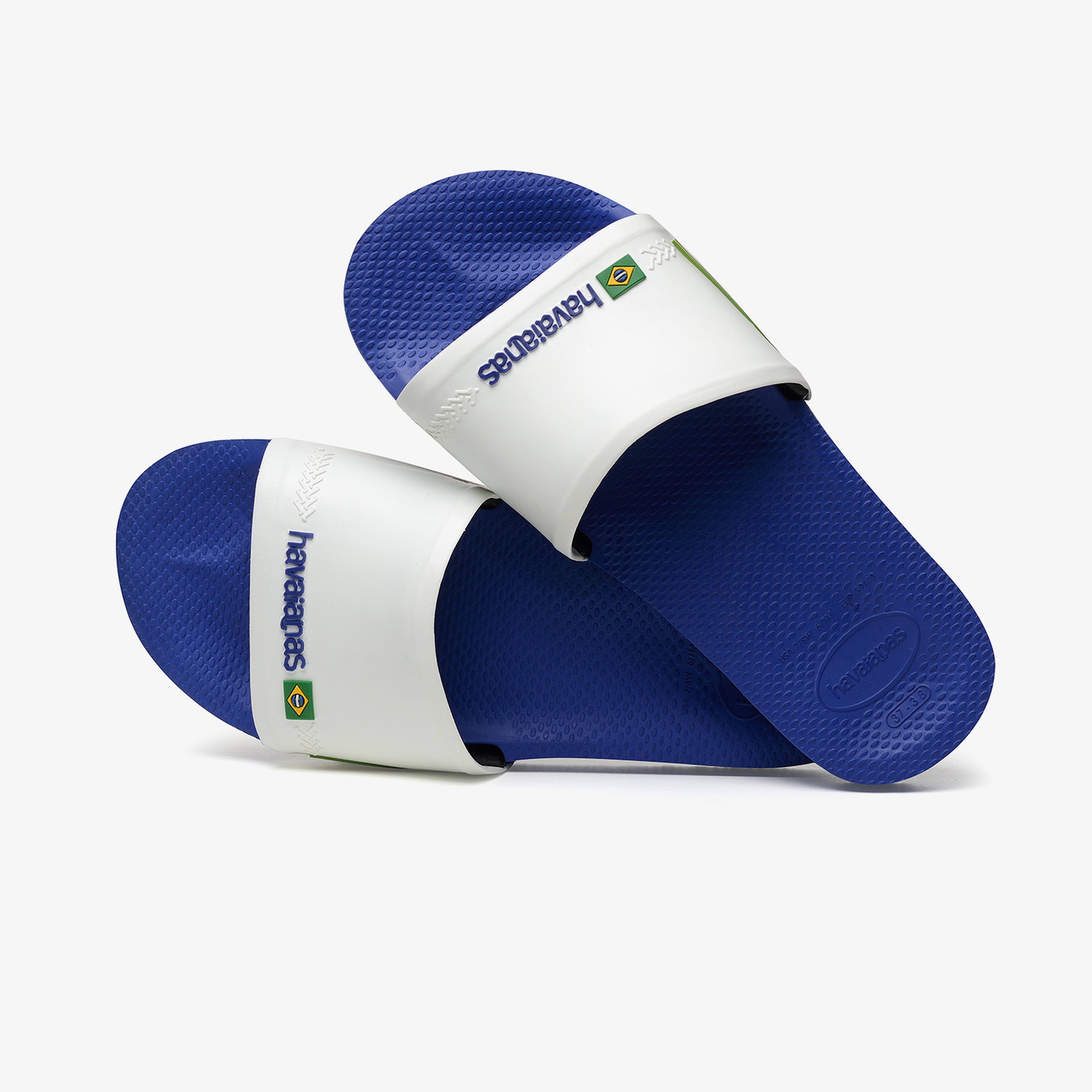 Havaianas Slide Brasil Erkek Mavi Terlik