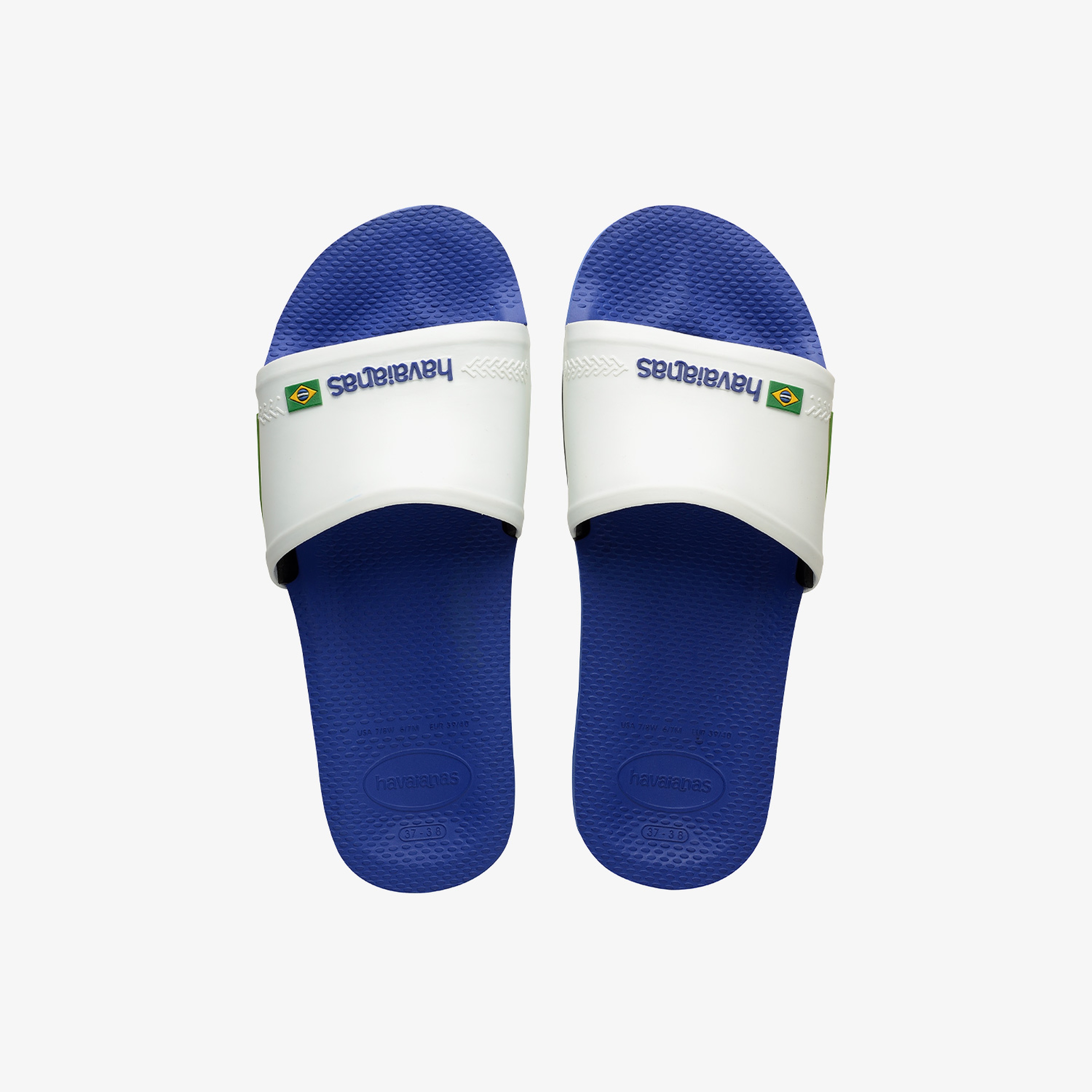 Havaianas Slide Brasil Erkek Mavi Terlik