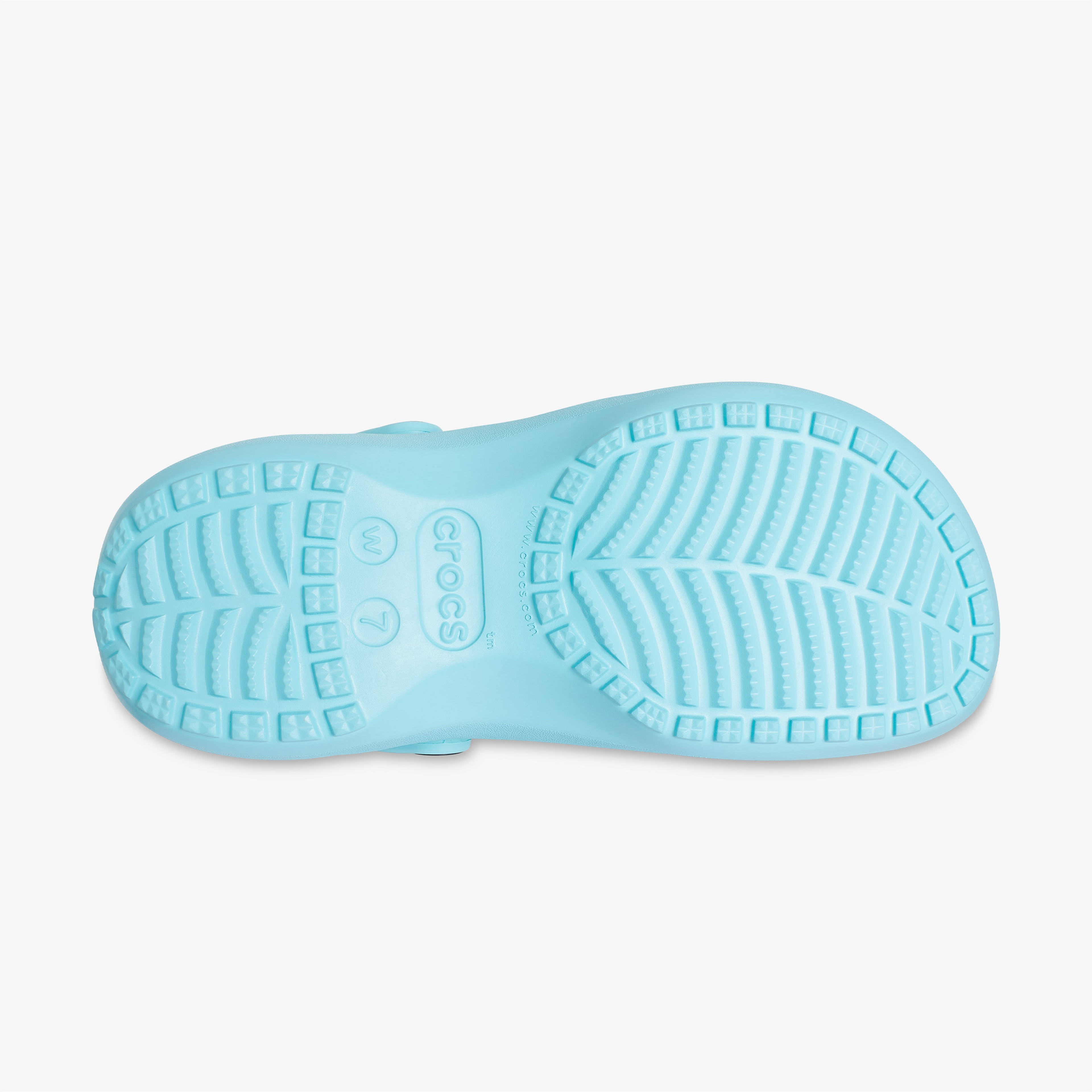 Crocs Classic Platform Clog Kadın Mavi Terlik