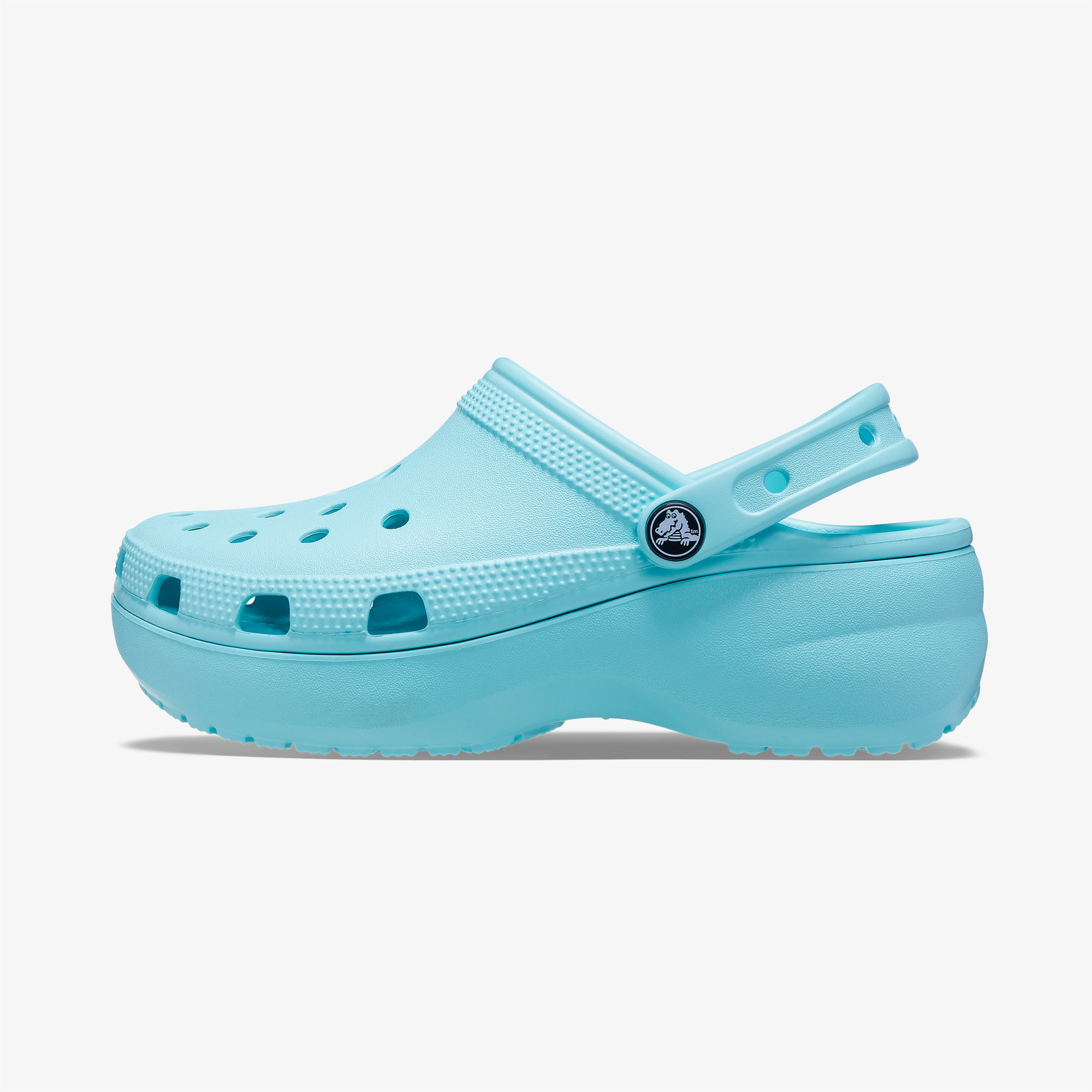 Crocs Classic Platform Clog Kadın Mavi Terlik