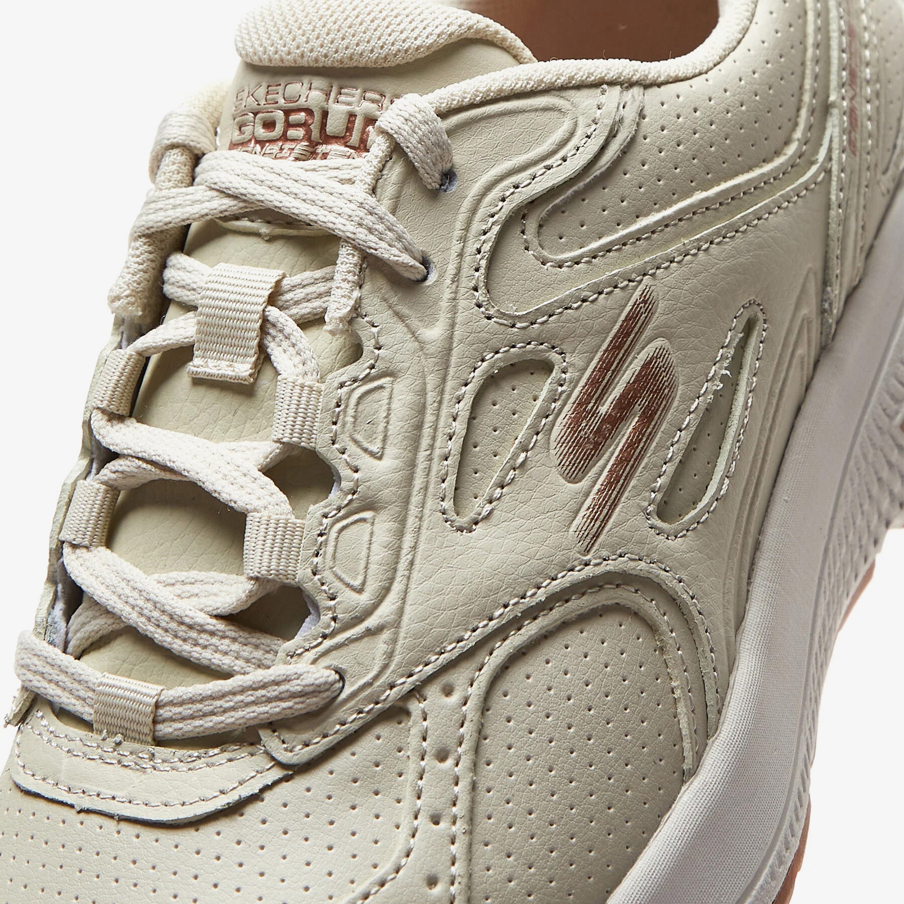 Skechers Go Run Consistent Kadın Krem Spor Ayakkabı