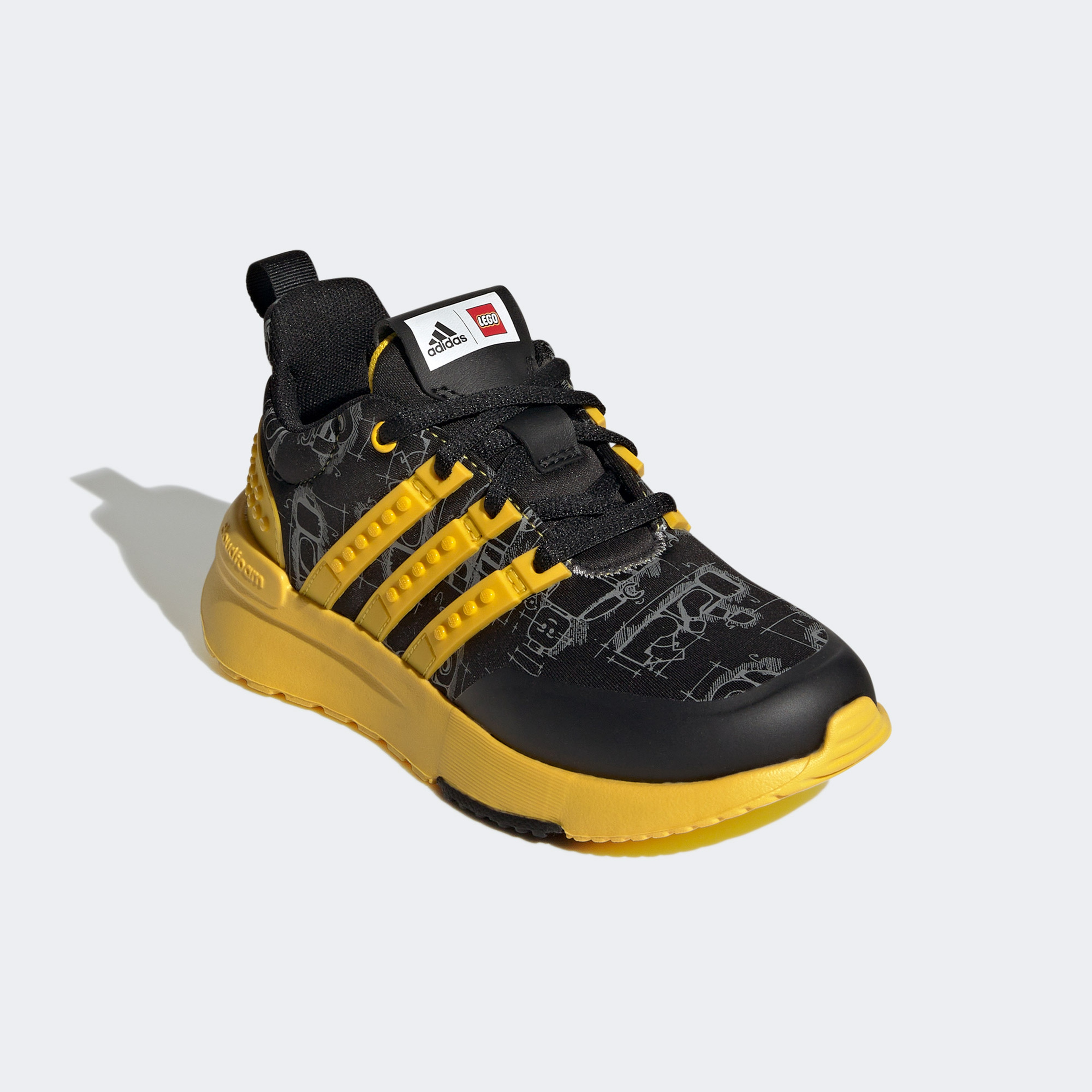 adidas X LEGO Racer Çocuk Siyah Spor Ayakkabı