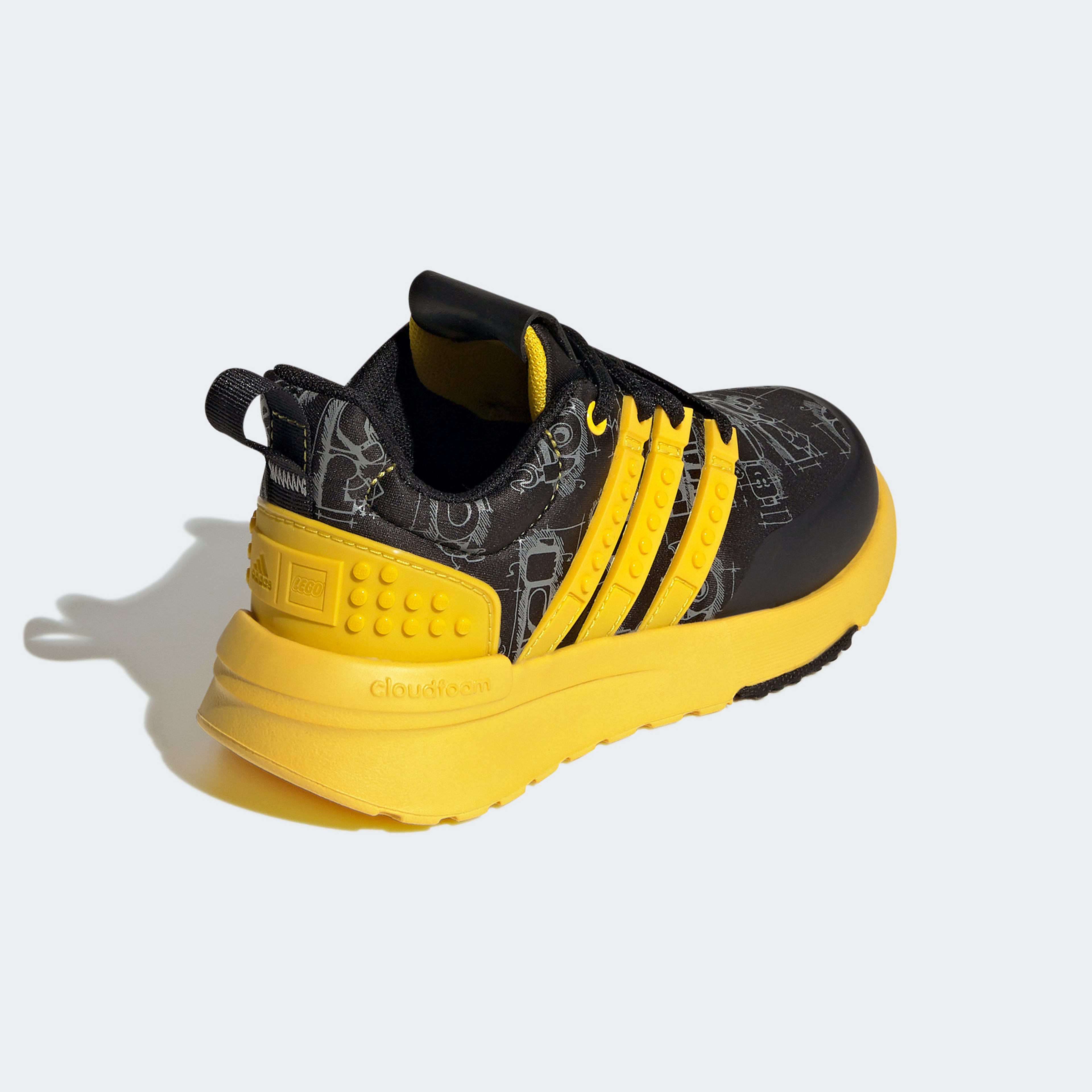 adidas X LEGO Racer Çocuk Siyah Spor Ayakkabı