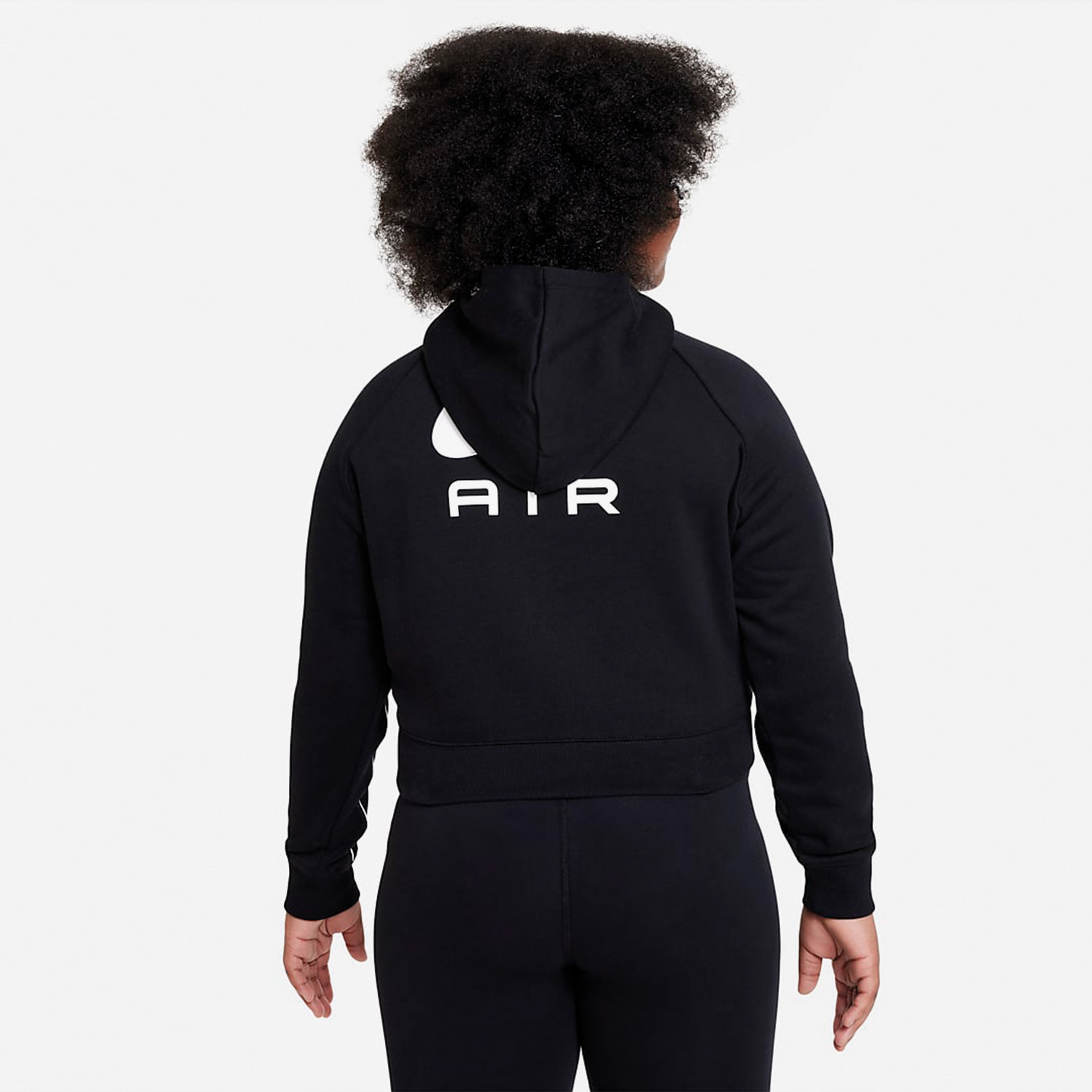 Nike Air Çocuk Kapüşonlu Siyah Sweatshirt