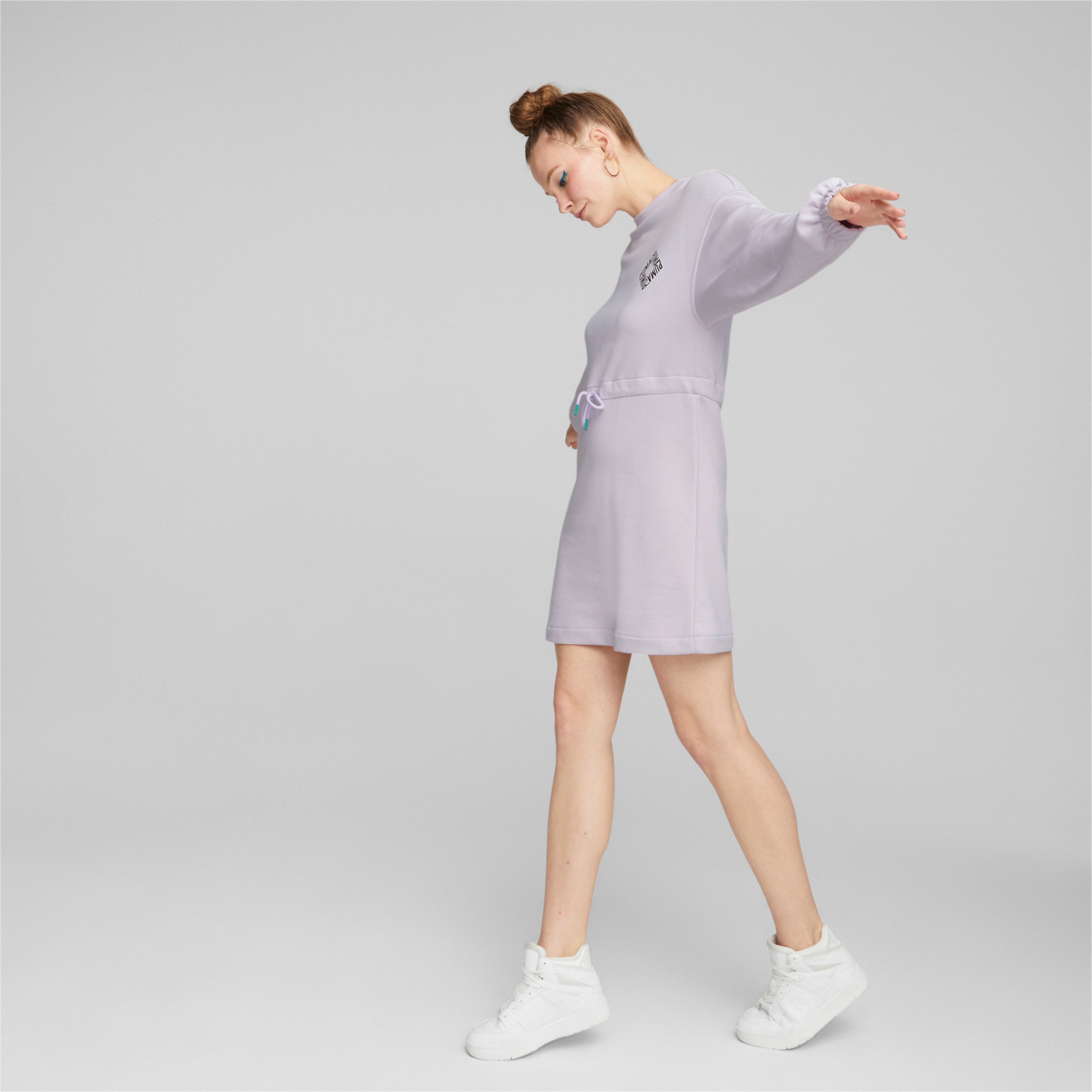 Puma SWxP Crew Kadın Mor Elbise