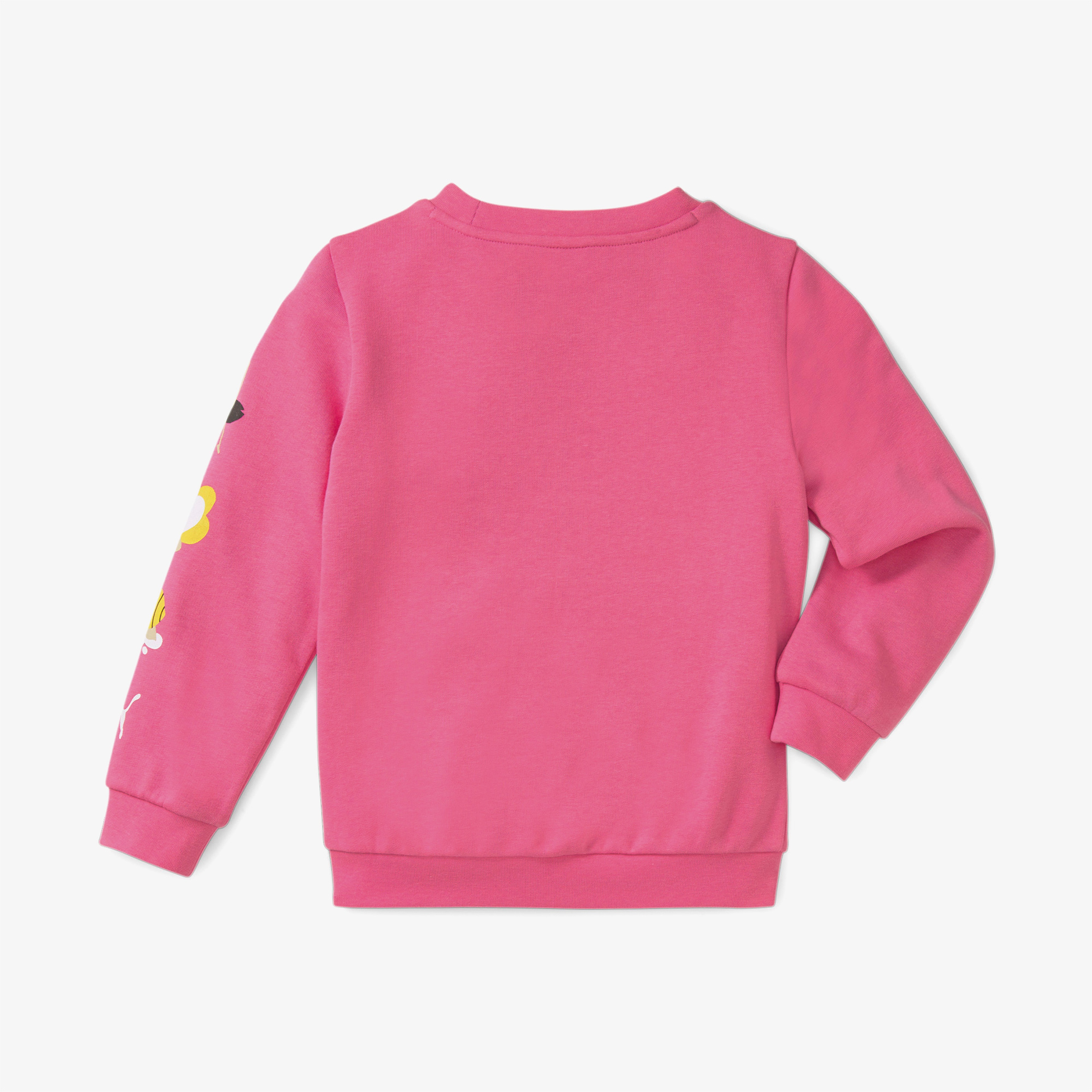 Puma Small World Crew Çocuk Pembe Sweatshirt