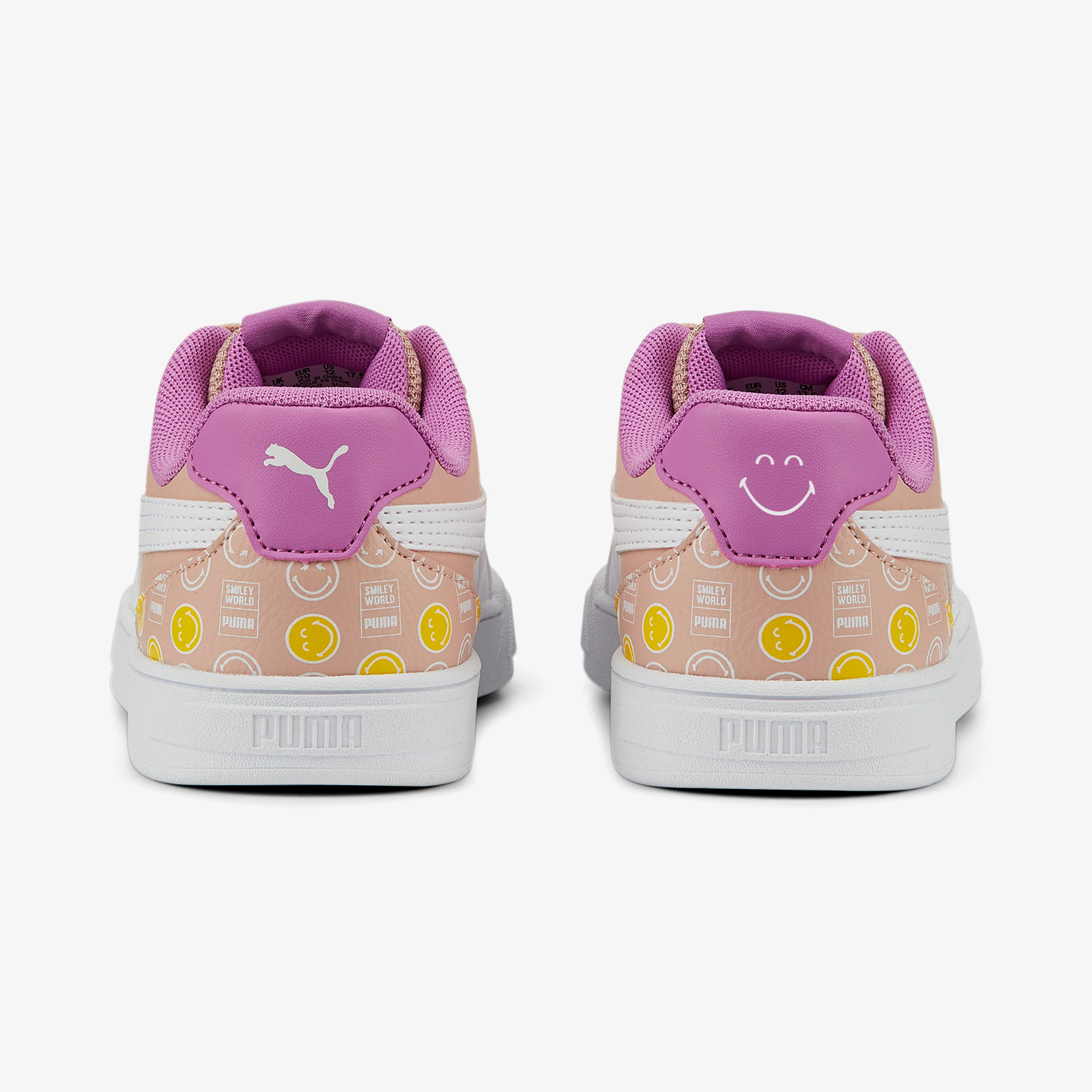 Puma Caven Smileyworld Ps Çocuk Pembe Spor Ayakkabı
